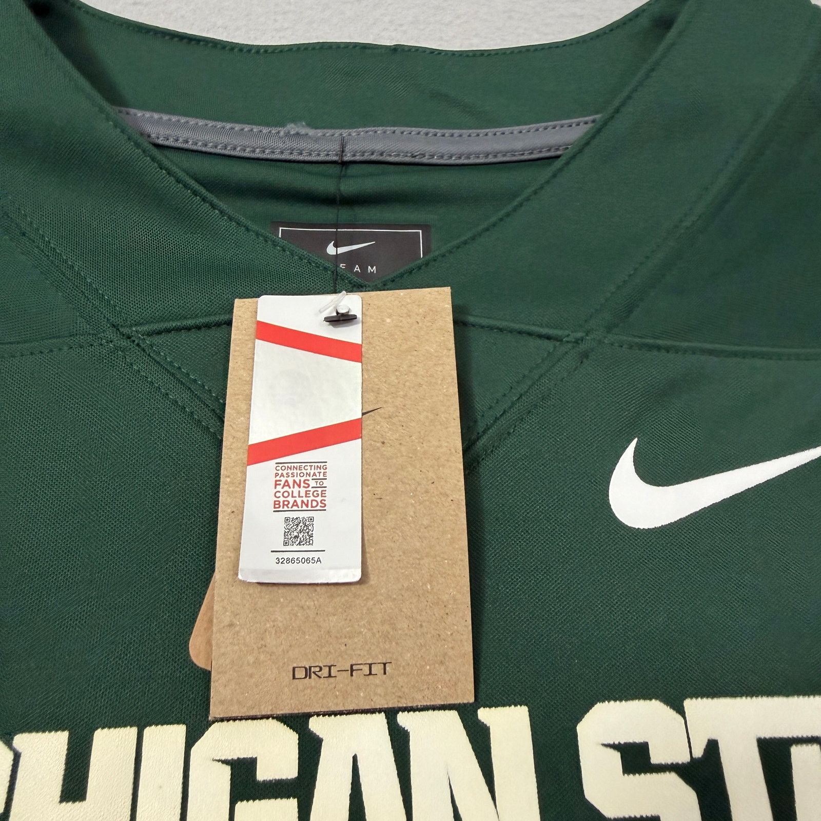 Nike Nike Michigan State Spartans Tre Mosley Jersey Large NEW Size US L / EU 52-54 / 3 - 5 Thumbnail