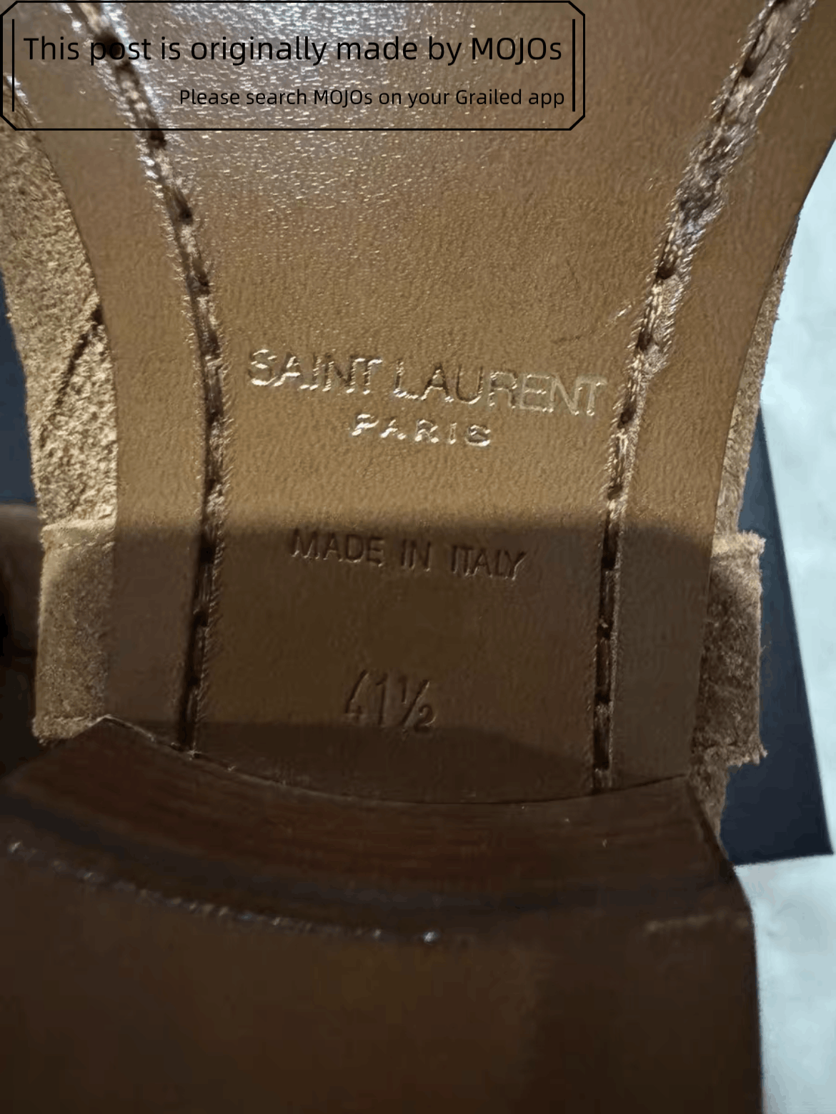 Saint Laurent Paris Sz 41.5 Saint Laurent Paris Buckle Wyatt 40 Harness Boots mo Size US 8.5 / EU 41-42 - 5 Thumbnail