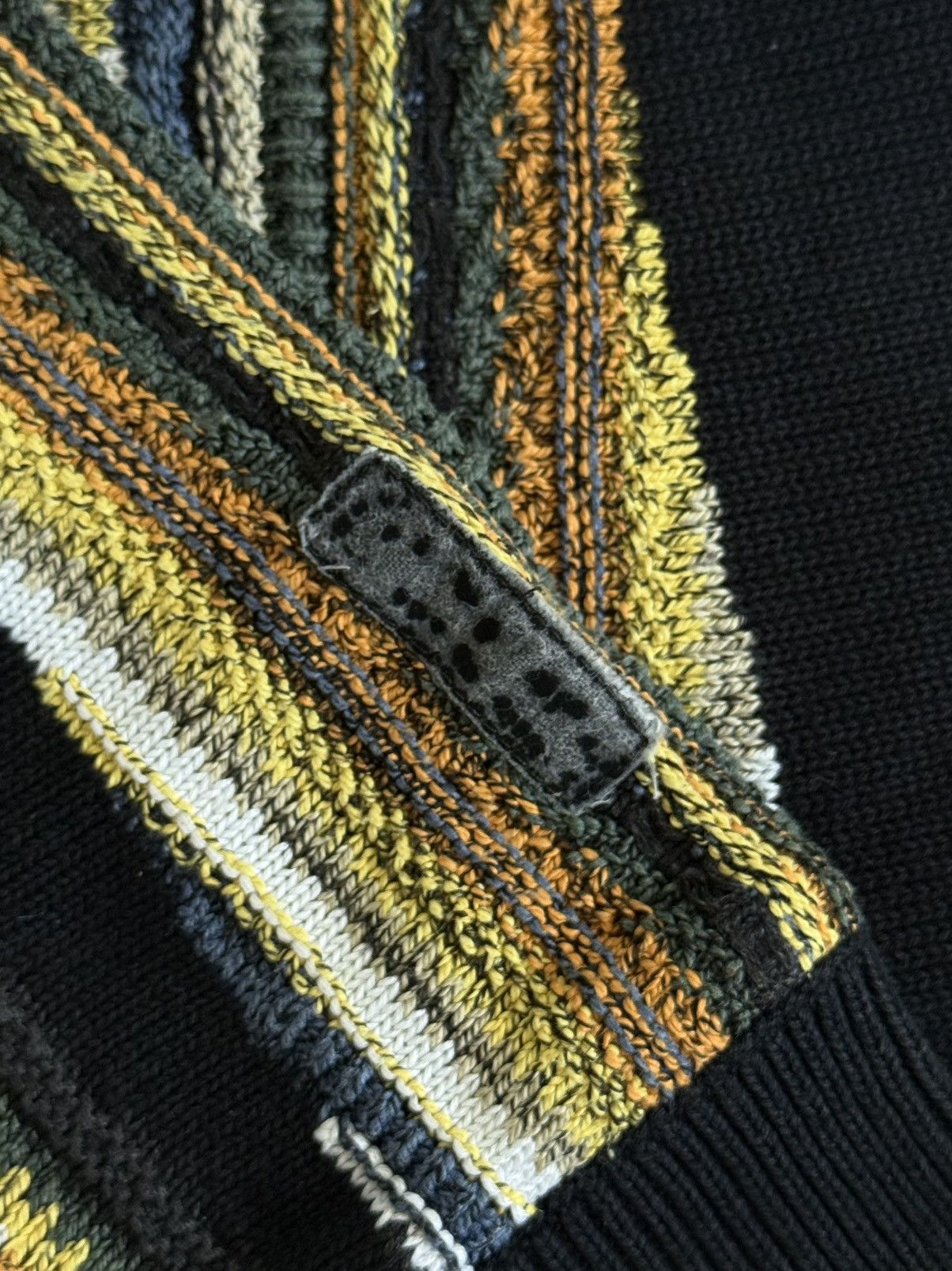 Carlo Colucci Carlo Colucci Multi-Color Abstract 3D Knit Pull Sweater Size US L / EU 52-54 / 3 - 6 Thumbnail