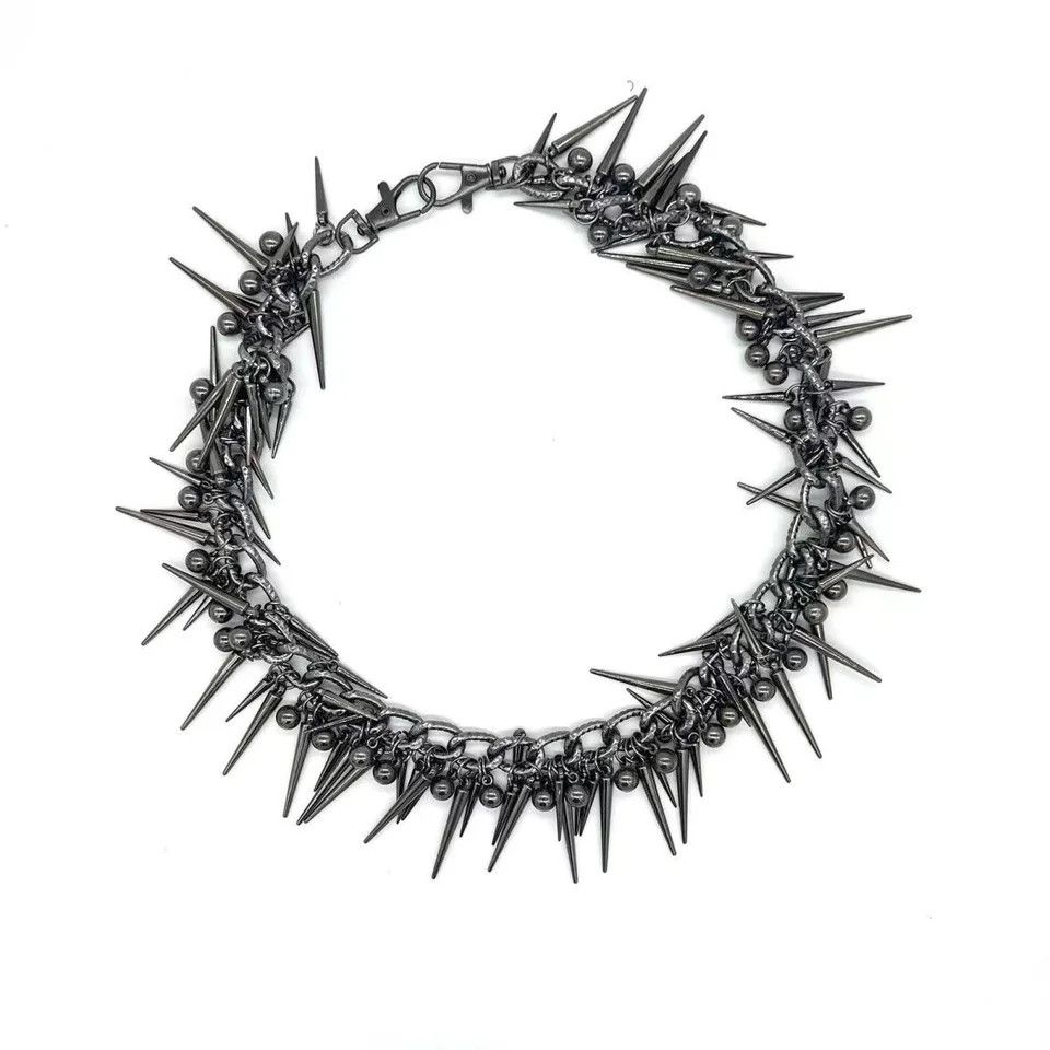 Jewelry Punk Black Metal Liuding Pants Chain Size ONE SIZE - 4 Thumbnail