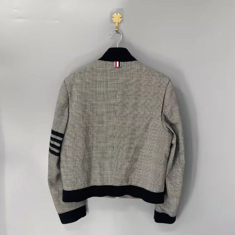 Thom Browne Thom browne Thousand-bird grid four-bar baseball uniform ja Size US L / EU 52-54 / 3 - 2 Thumbnail