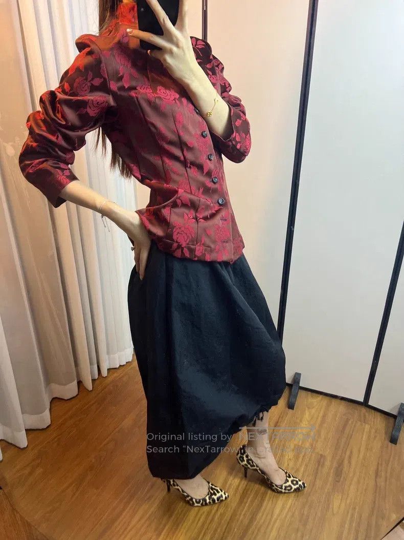 Comme des Garcons Comme Des Garcons Embroidered Chinese Style Coat Size M / US 6-8 / IT 42-44 - 7 Thumbnail