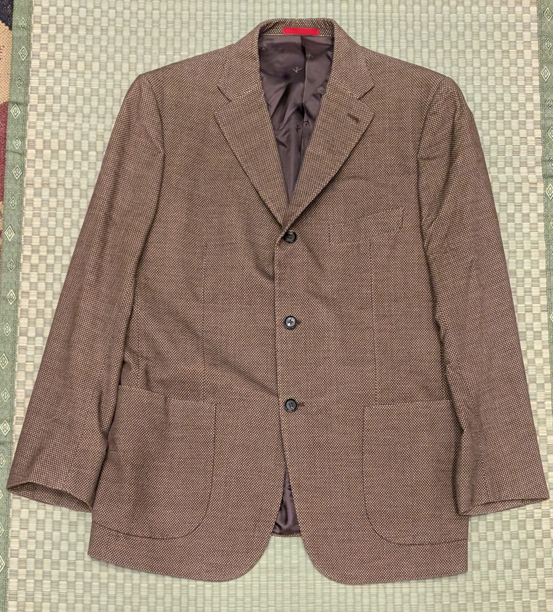 Isaia Isaia Napoli Textured Cotton Sport Coat Made in Italy Size 42R - 1 Thumbnail
