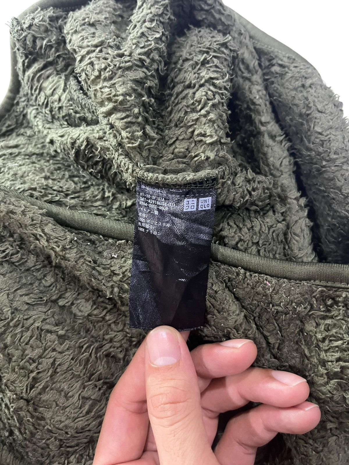 Japanese Brand × Uniqlo Uniqlo Fleece Lined Long Sleeve Shirt Size US M / EU 48-50 / 2 - 9 Thumbnail