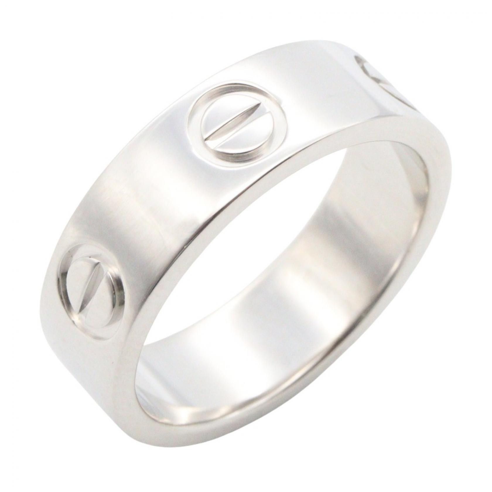 Cartier Cartier Cartier Love Au750 Ring Size 9 Precious Metal Ring B4084700 DUTY FREE for USA Size ONE SIZE - 1 Thumbnail