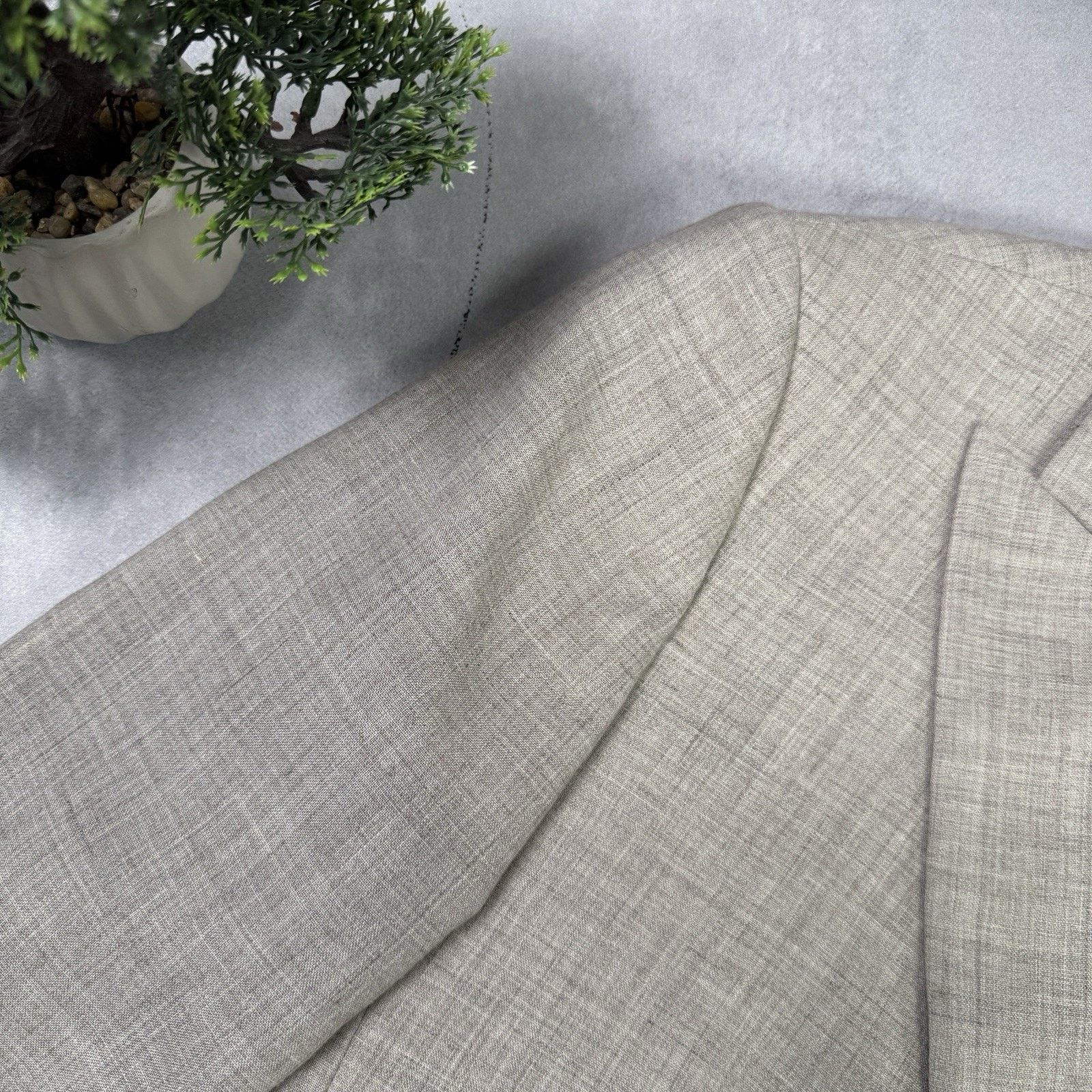 Hackett J.P. Hackett 14 Savile Raw Loro Piaba Ink Suit Men 42r/52r Size 42R - 3 Thumbnail