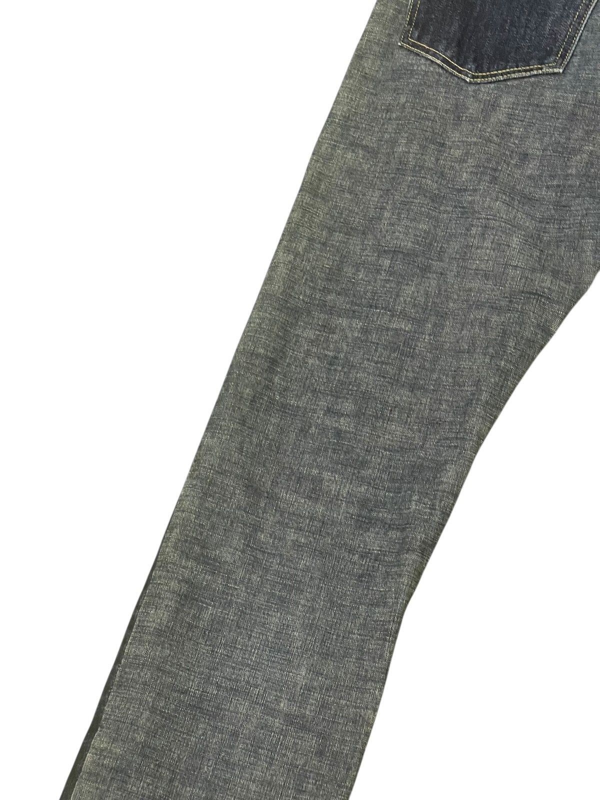 Kapital Slim Jeans Kapital Moitaina Two Tones 1🟦2 j Size US 32 / EU 48 - 6 Thumbnail