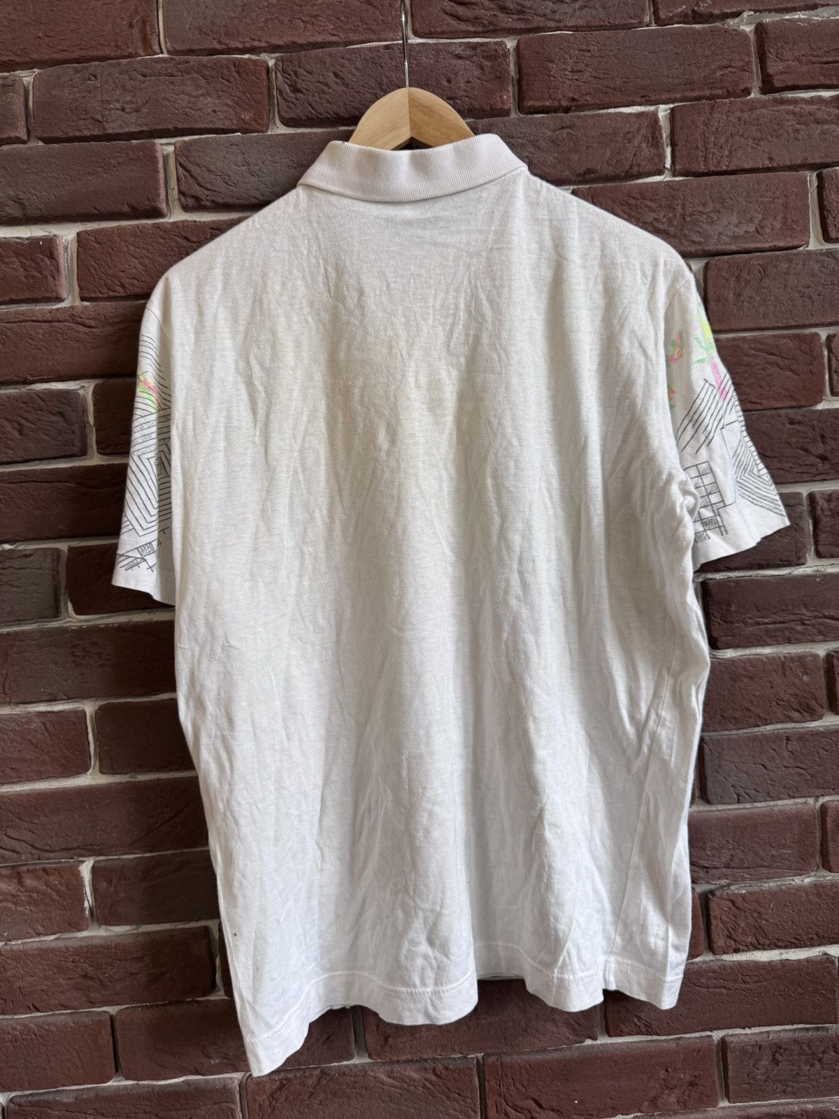 Thunderdome Rare Vintage 90s Australian L’alpina Polo Gabber Thunderdome Size US M / EU 48-50 / 2 - 2 Thumbnail