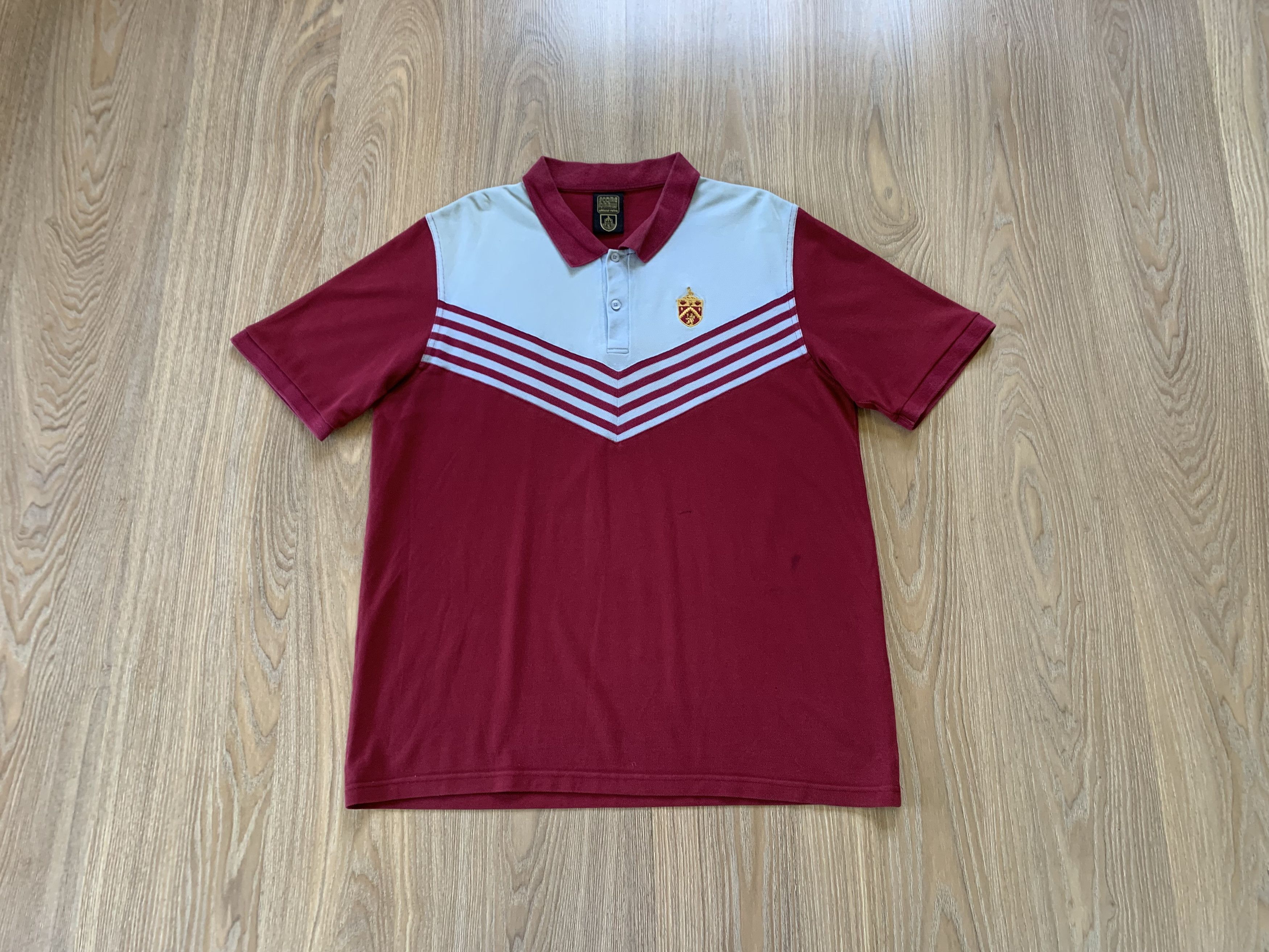 Vintage Vintage Score Draw Burnley Polo T-Shirt Size US XXL / EU 58 / 5 - 1 Thumbnail