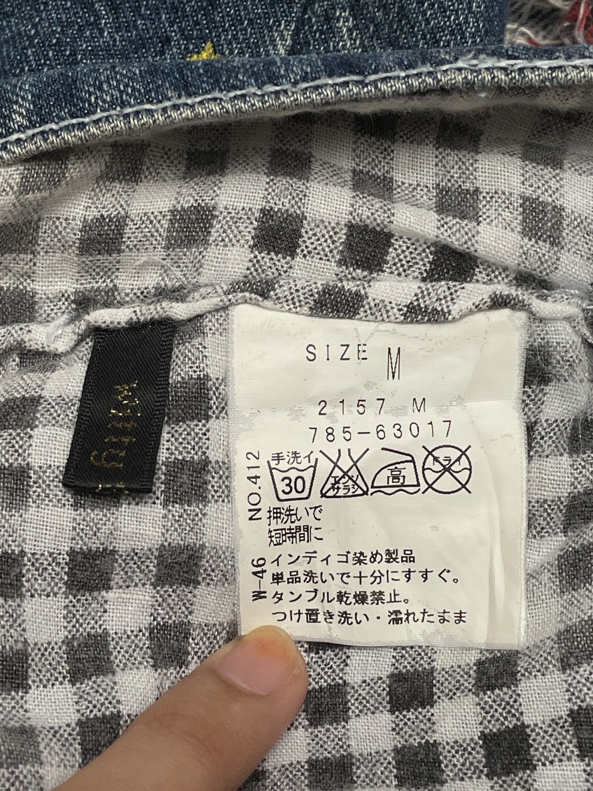 If Six Was Nine × Japanese Brand Rare Design Vintage Brand Witty Pitty Patches Jeans 2000s Size US 33 - 11 Thumbnail