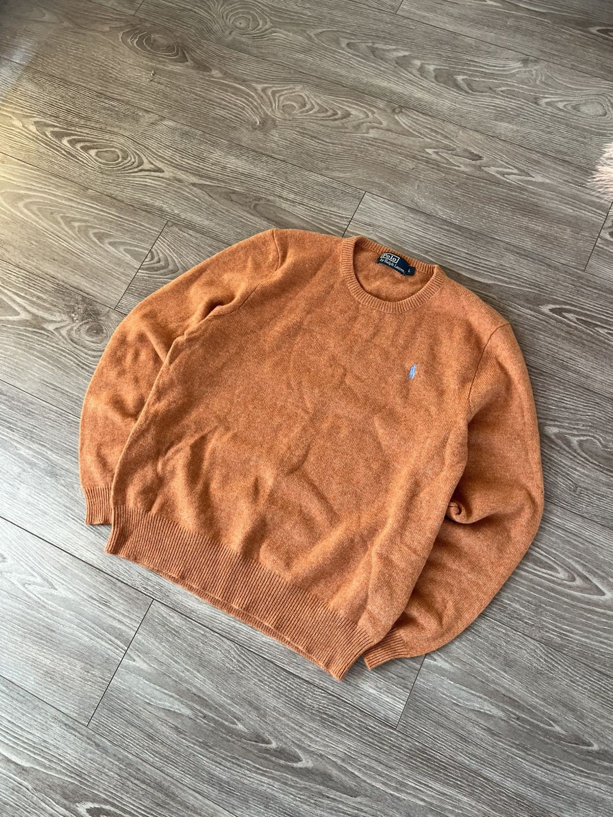 Polo Ralph Lauren ‼️Polo Ralph Lauren Luxury 100% Lambs Wool Sweater‼️ Size US L / EU 52-54 / 3 - 8 Thumbnail