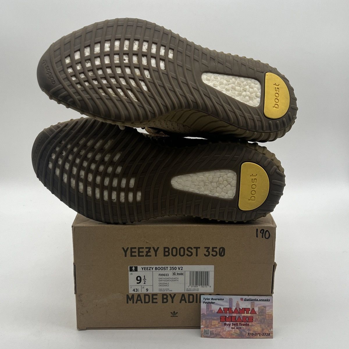 Adidas Yeezy boost 350 earth Size US 9.5 / EU 42-43 - 8 Thumbnail
