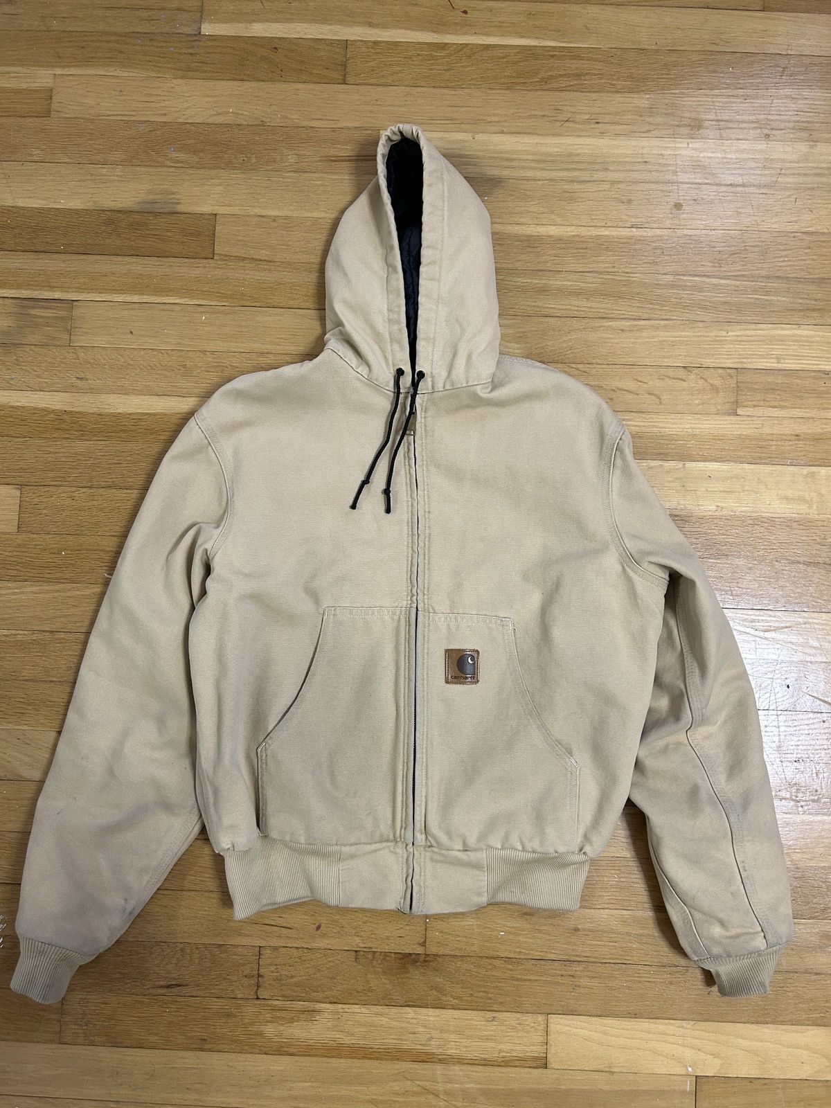 Carharrt work jacket beige