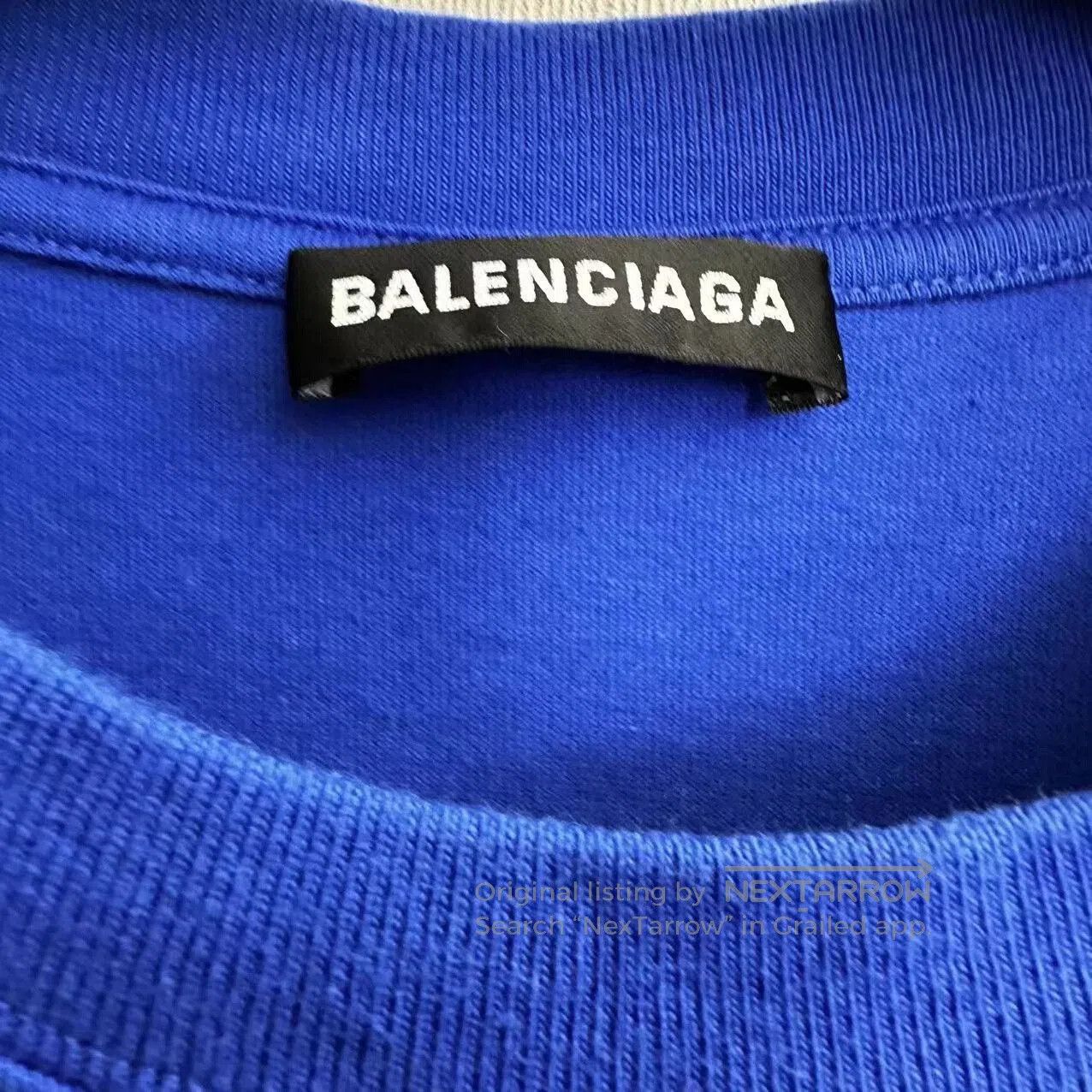 Balenciaga balenciaga blue logo t. Size US L / EU 52-54 / 3 - 3 Thumbnail