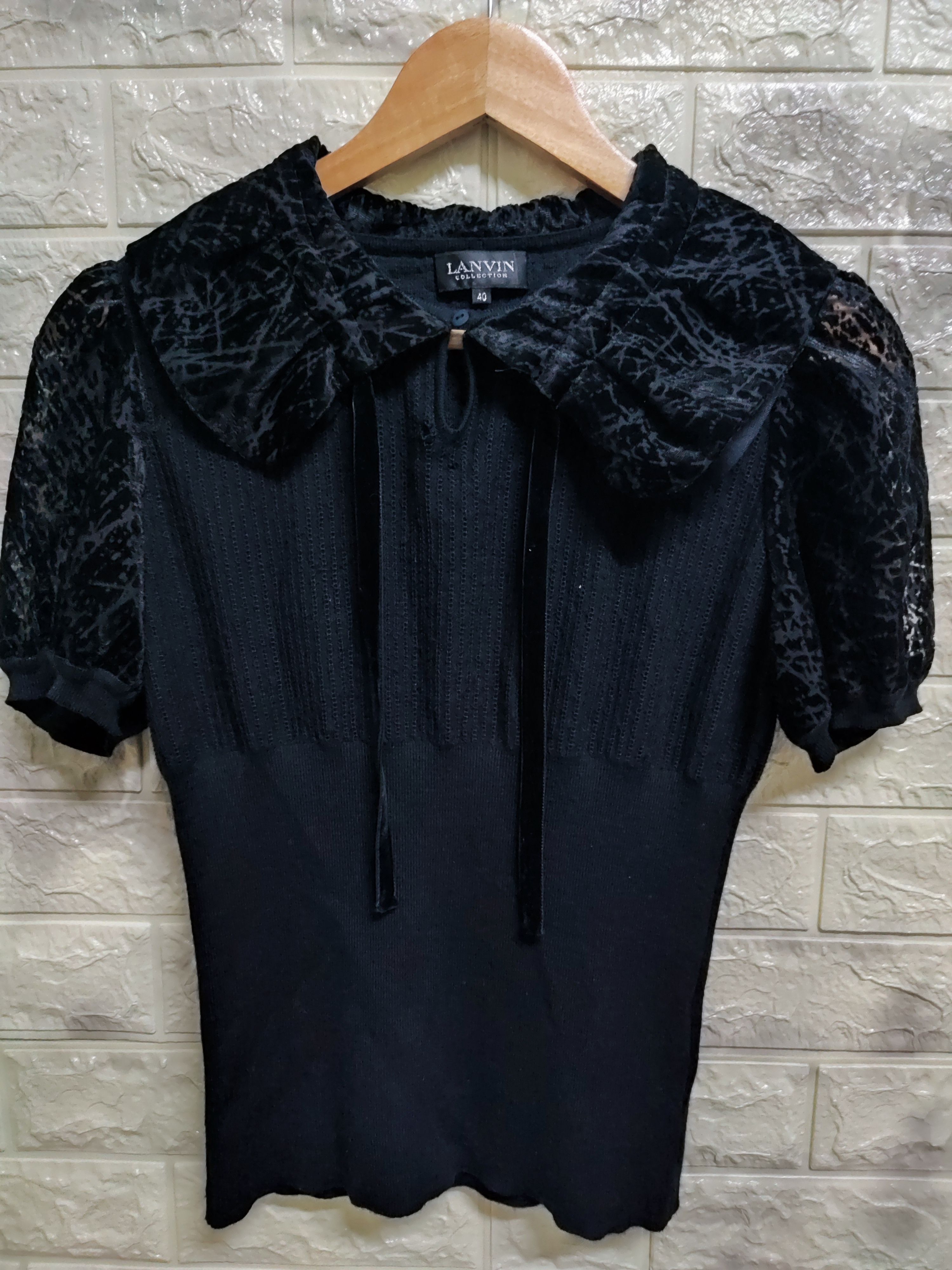 Designer × Edition Japan × Lanvin LANVIN DRESS WOMEN BLOUSE Size M / US 6-8 / IT 42-44 - 1 Thumbnail