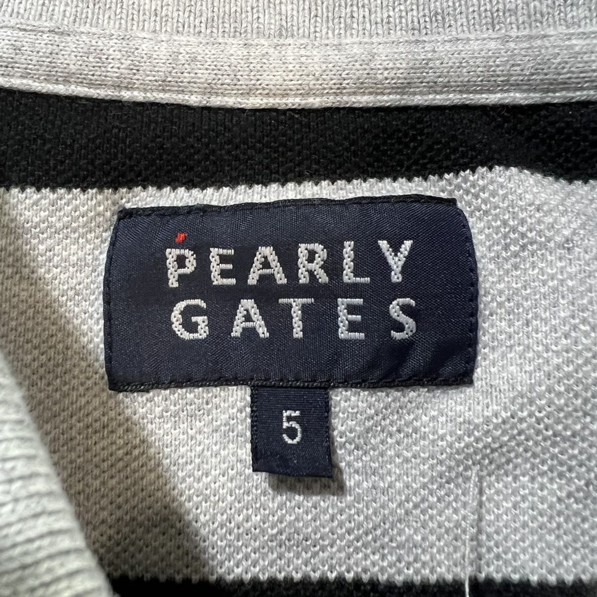 Other Pearly Gates Japan Golf Striped Polo Shirt "Have Fun" Size US S / EU 44-46 / 1 - 8 Thumbnail