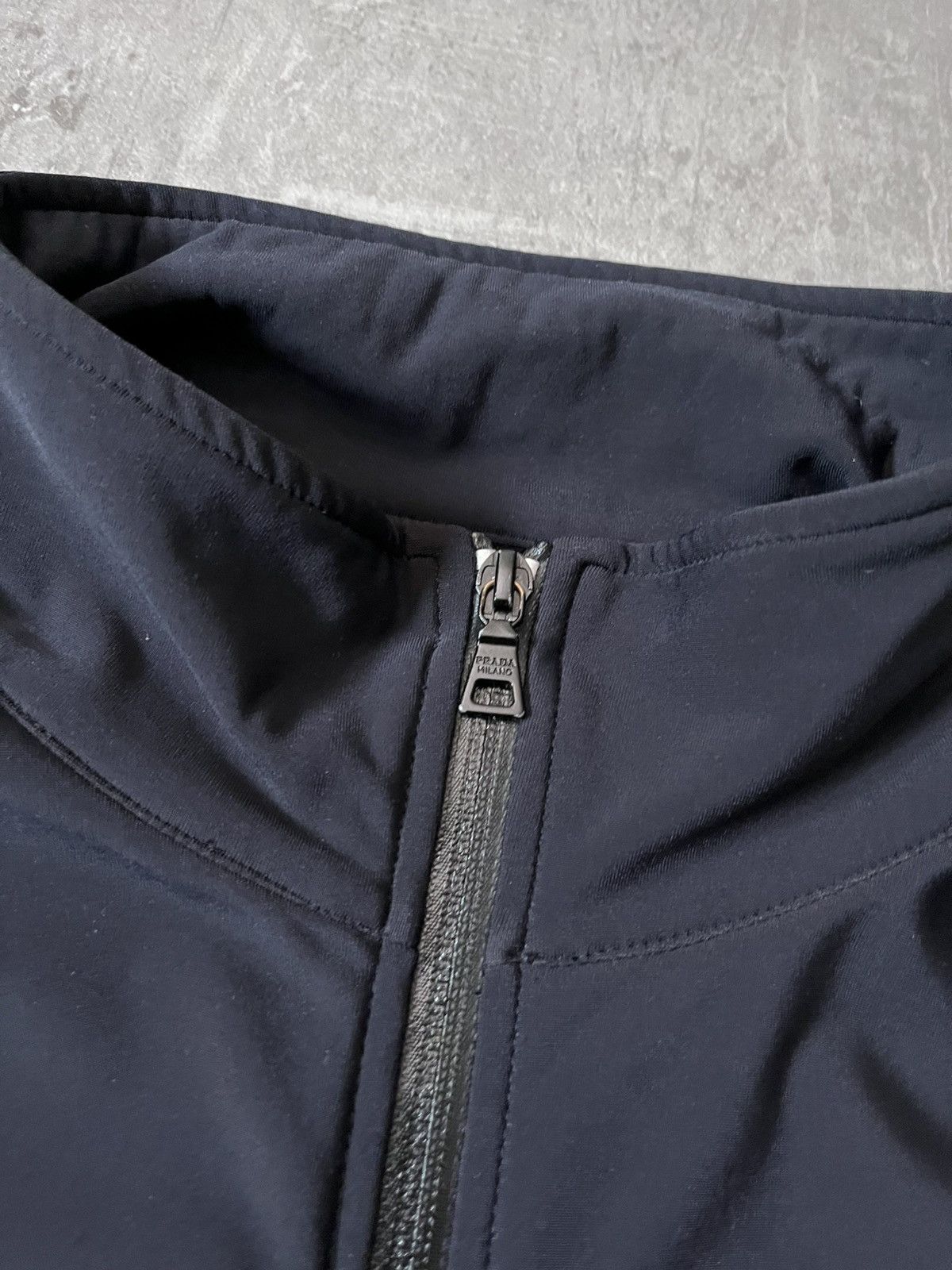 Prada Prada 2007 vintage navy very light jacket Size US XL / EU 56 / 4 - 8 Thumbnail