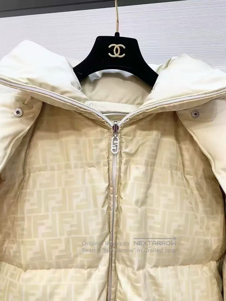Fendi Fendi Double-Sided Down Jacket, Fluffy Size S / US 4 / IT 40 - 4 Thumbnail