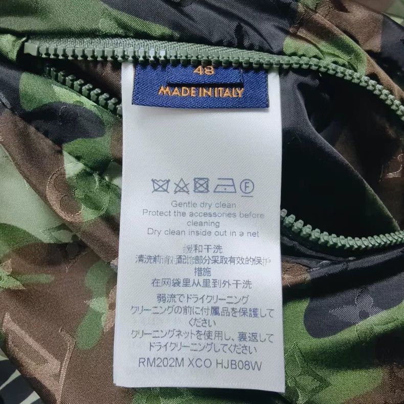 Louis Vuitton louis vuitton camouflage print rain jacket-2507 Size US M / EU 48-50 / 2 - 3 Thumbnail