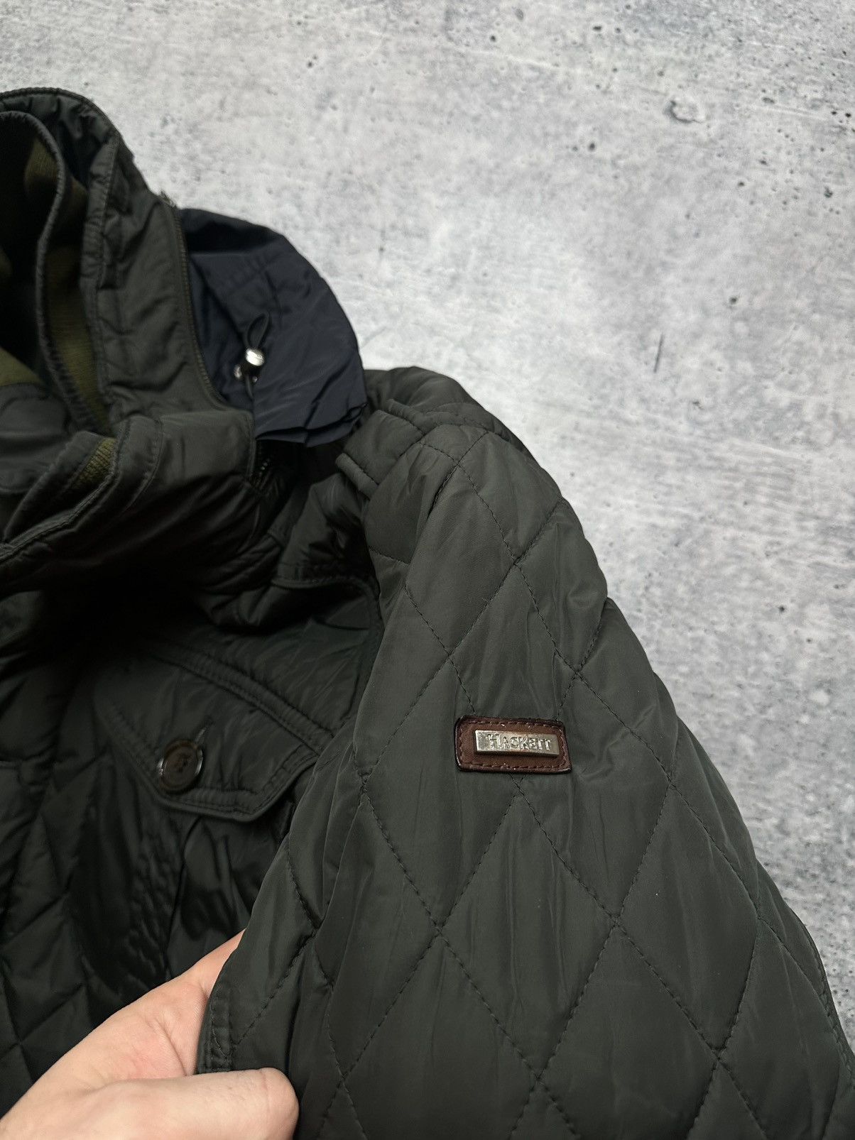 Hackett Hackett Quilted Insulated Hype Y2K Jacket Utility Size US XXL / EU 58 / 5 - 7 Thumbnail