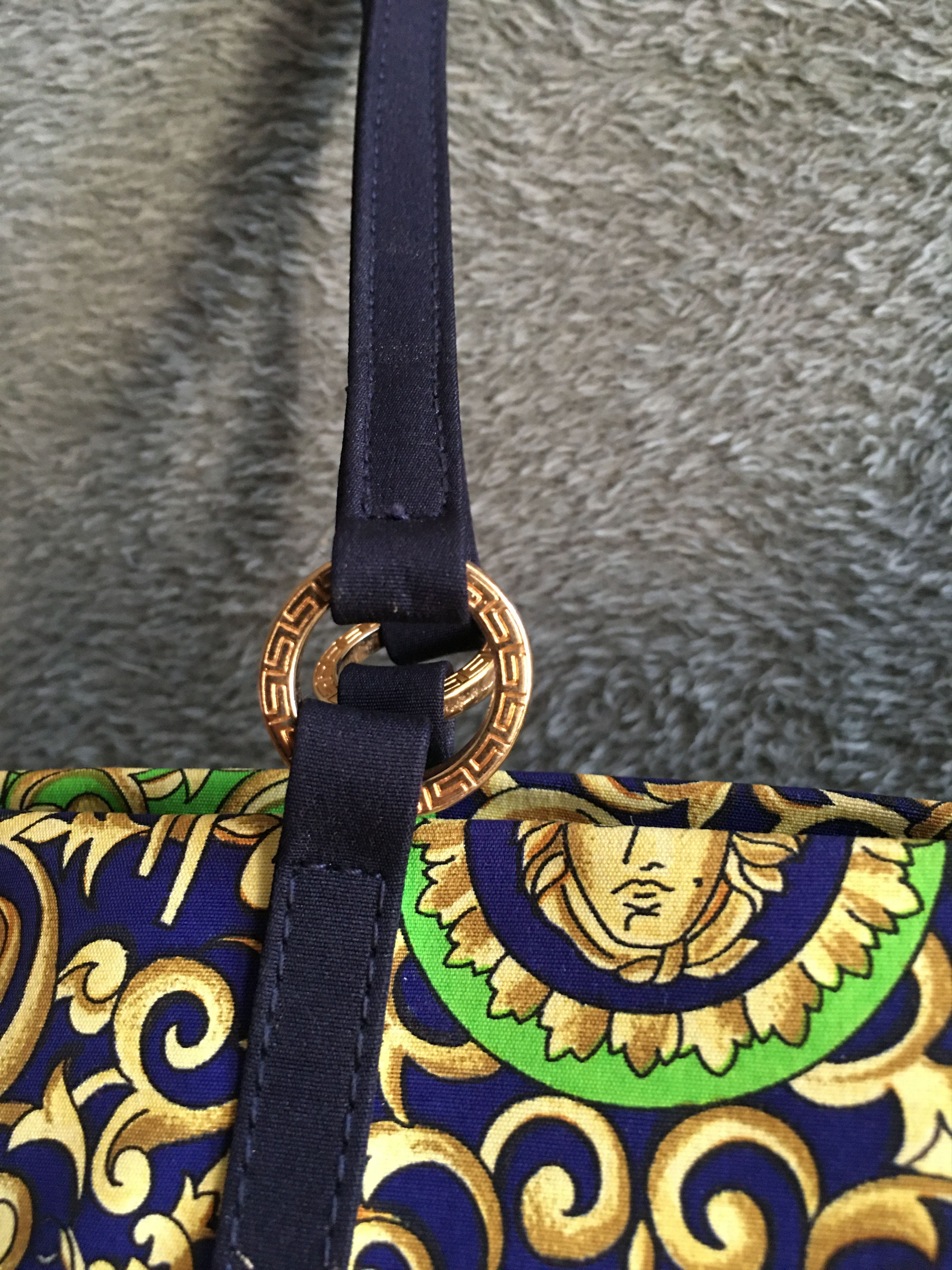 Versace Gianni Versace Canvas Medusa Shoulder Tote Bag Size ONE SIZE - 7 Thumbnail