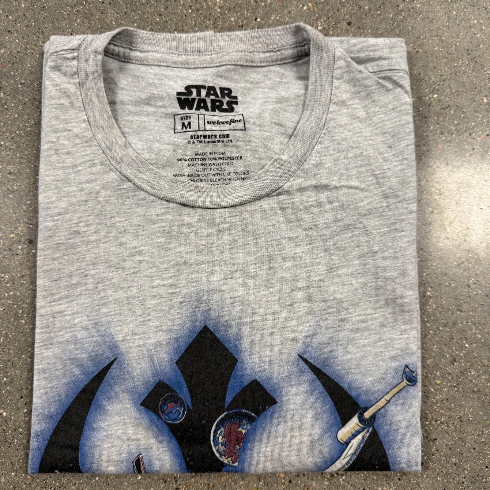 Star Wars Star Wars Rebel Alliance X-Wing Space Battle T-Shirt - M Size US M / EU 48-50 / 2 - 6 Thumbnail