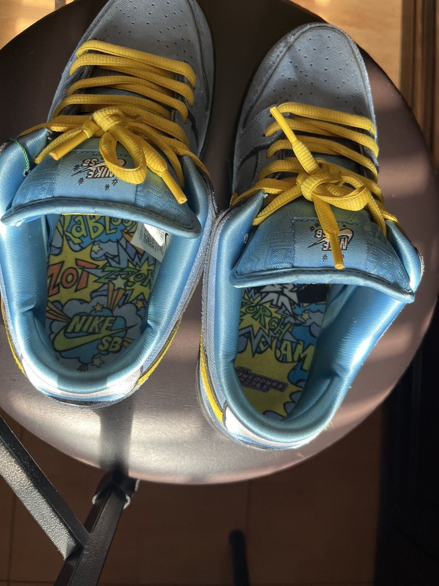Nike The Powerpuff Girls x Nike Dunk Low Pro SB QS ‘Bubbles’ Size US 8.5 / EU 41-42 - 12 Thumbnail