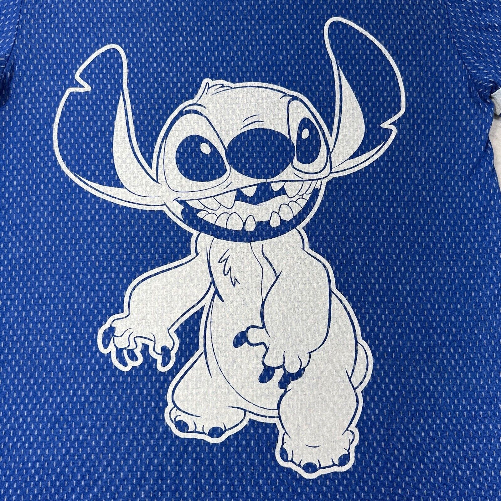 Disney Disney Parks Lilo & Stitch 02 Jersey Style Mesh Graphic Tee Size S / US 4 / IT 40 - 4 Thumbnail
