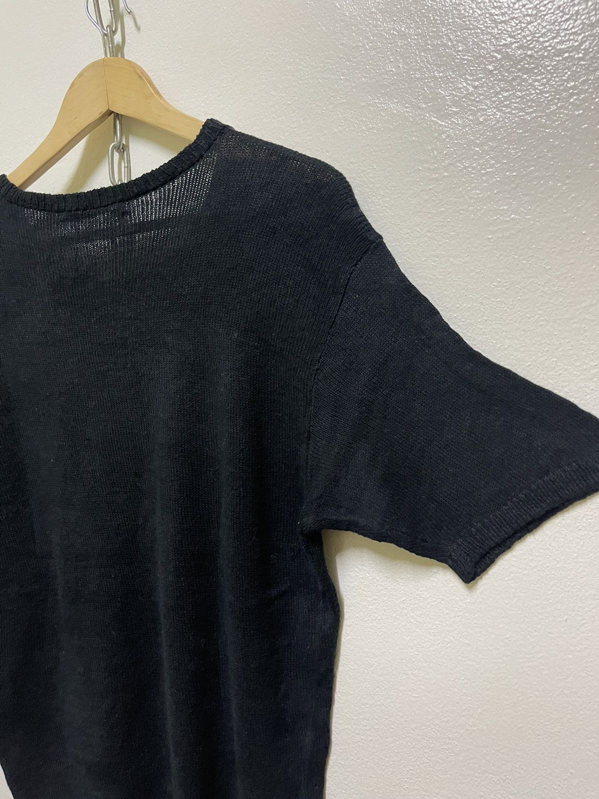 Japanese Brand × Kansai Yamamoto × Vintage Kansai Man Knit Shirt Sleeve Japan Size US S / EU 44-46 / 1 - 11 Thumbnail