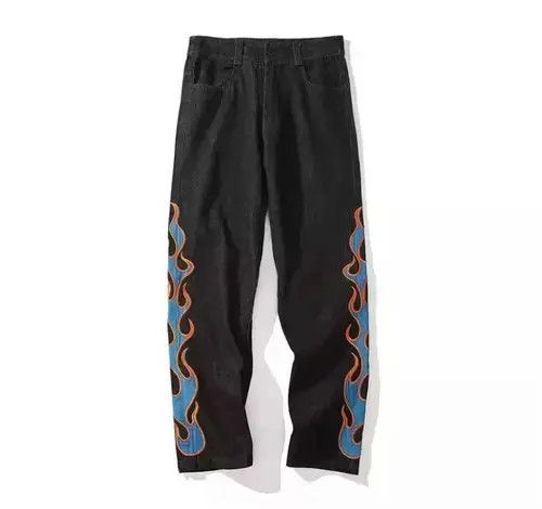 Japanese Brand × Vintage Flame pants Size US 32 / EU 48 - 3 Thumbnail