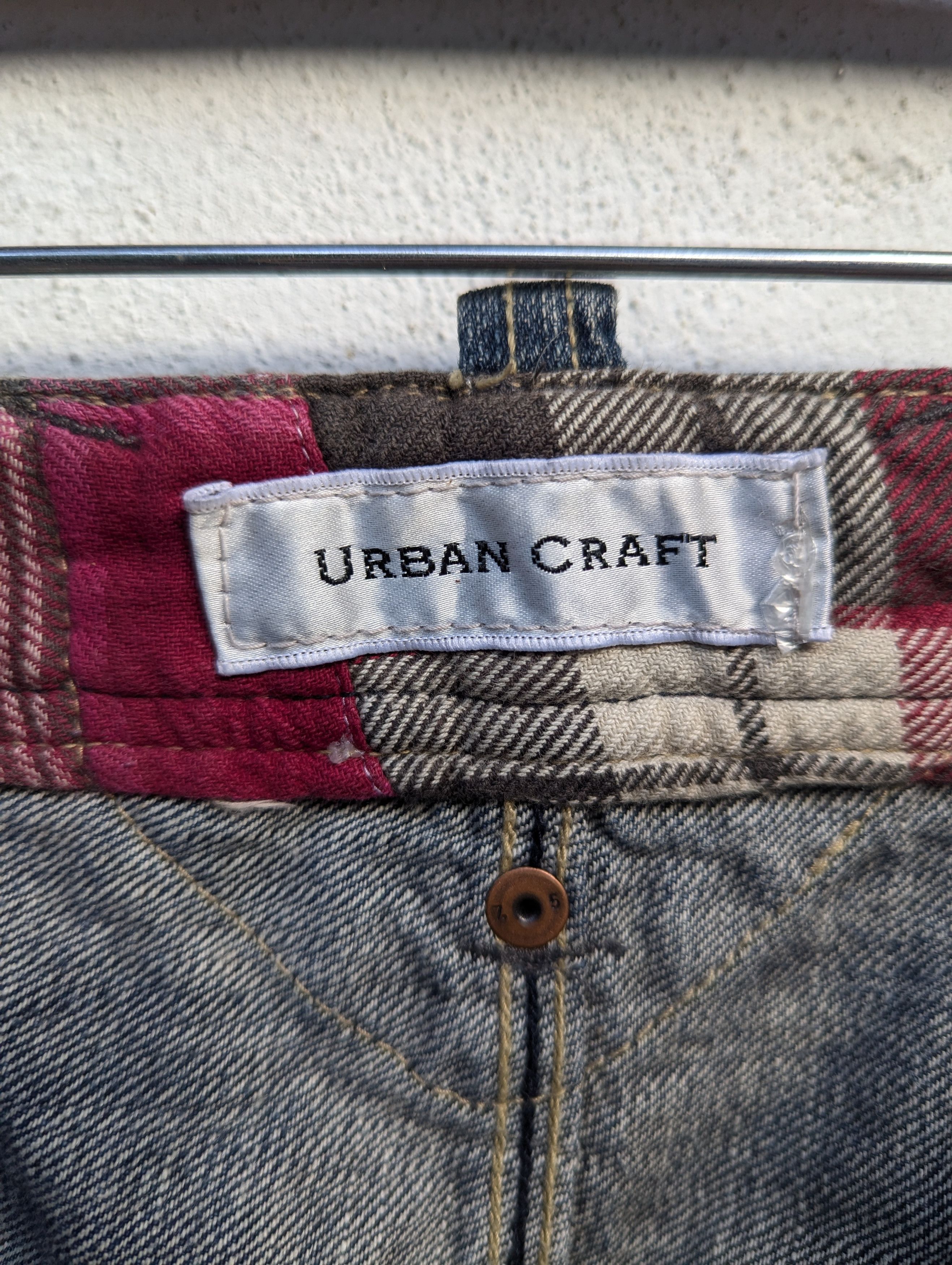 Urban Classics URBAN CRAFT PATCHES DENIM PANTS Size US 32 / EU 48 - 8 Thumbnail