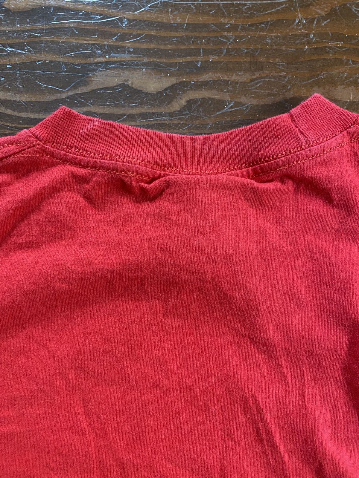 Sessions × Vintage Vintage ‘01 Y2K Sessions Spellout Red Long Sleeve Tee Shirt Size US L / EU 52-54 / 3 - 16 Thumbnail