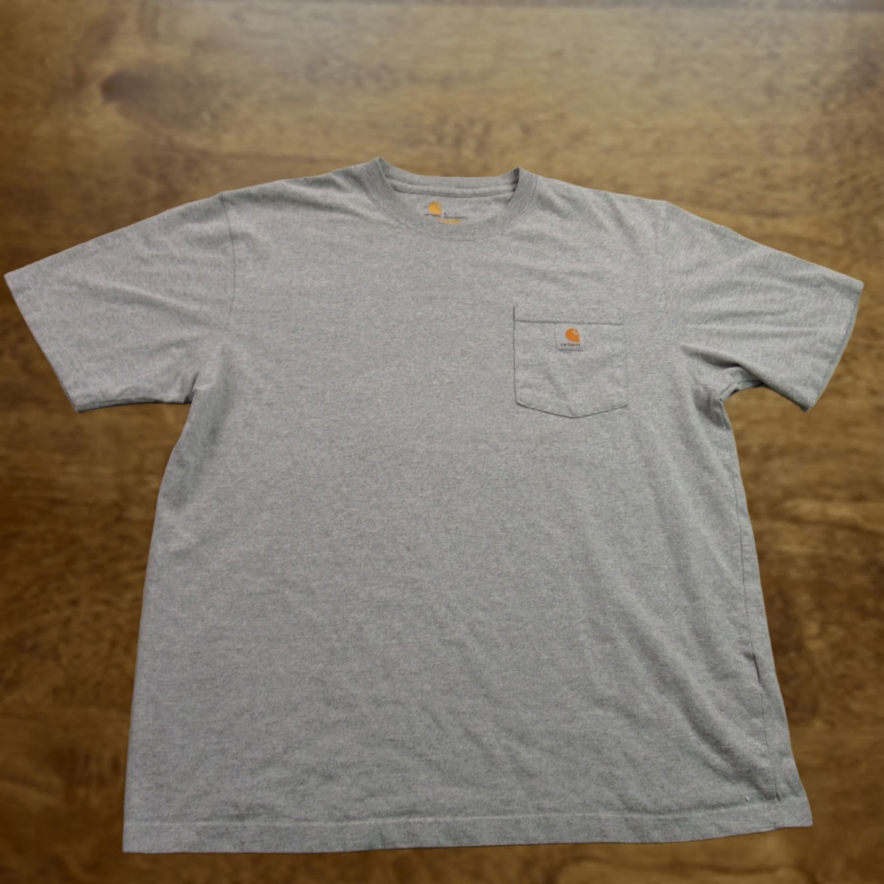 Carhartt Carhartt Shirt Mens Large Short Sleeve Crew Neck Gray Outdoors Original Fit Size US L / EU 52-54 / 3 - 1 Thumbnail