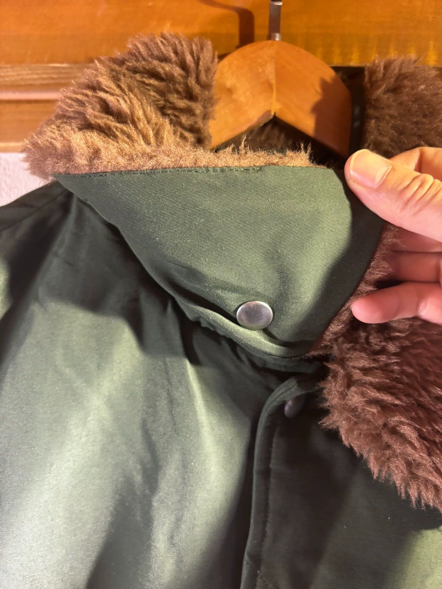 Pop Trading Company pop trading co. removable fur collar cotton parka xl Size XL / US 12-14 / IT 48-50 - 3 Thumbnail