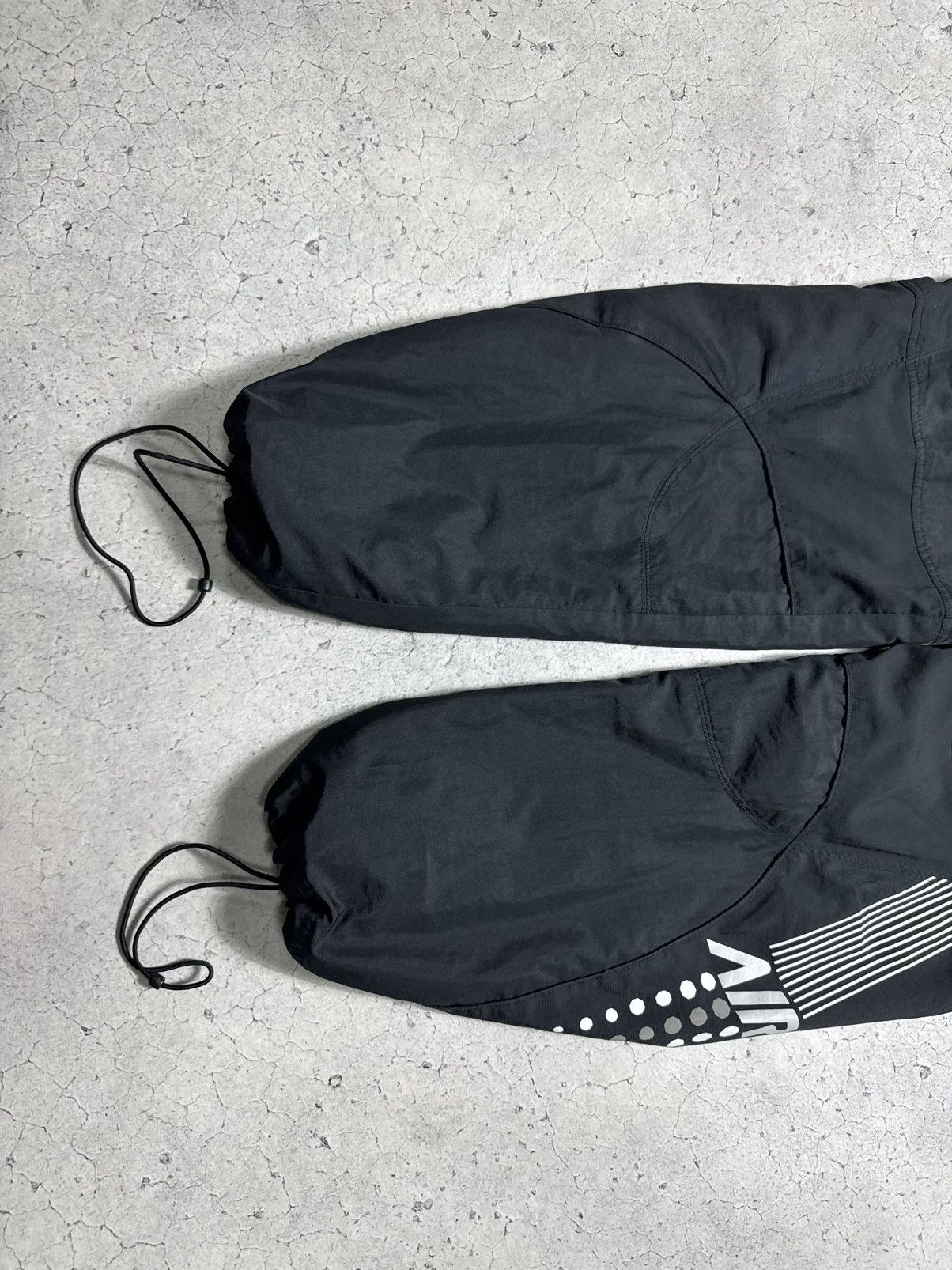 Nike Nike Air Vintage Baggy Nylon Track Pants Drill Swoosh Y2K Size US 32 / EU 48 - 2 Thumbnail