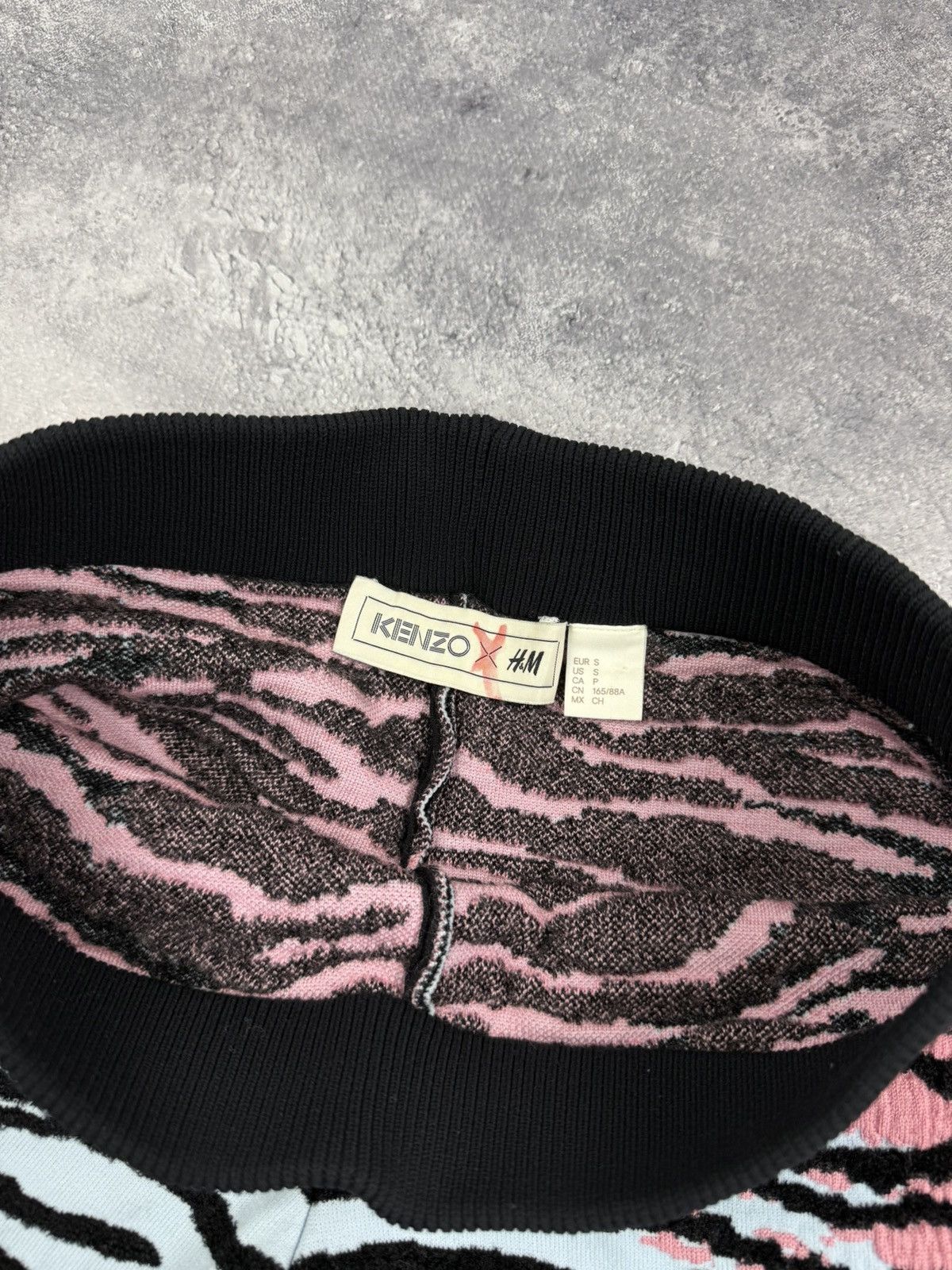 H&M × Kenzo Kenzo x H&M Flared Zebra Pants Wool Padded Trousers Rare Size 28" / US 6 / IT 42 - 11 Thumbnail