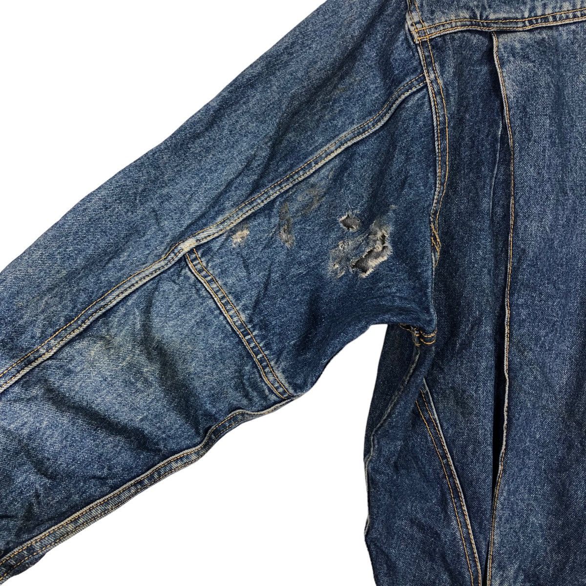 Japanese Brand 🔥Vtg Trucker Denim Jacket Worker Wear Basic Union Made Size US M / EU 48-50 / 2 - 9 Thumbnail