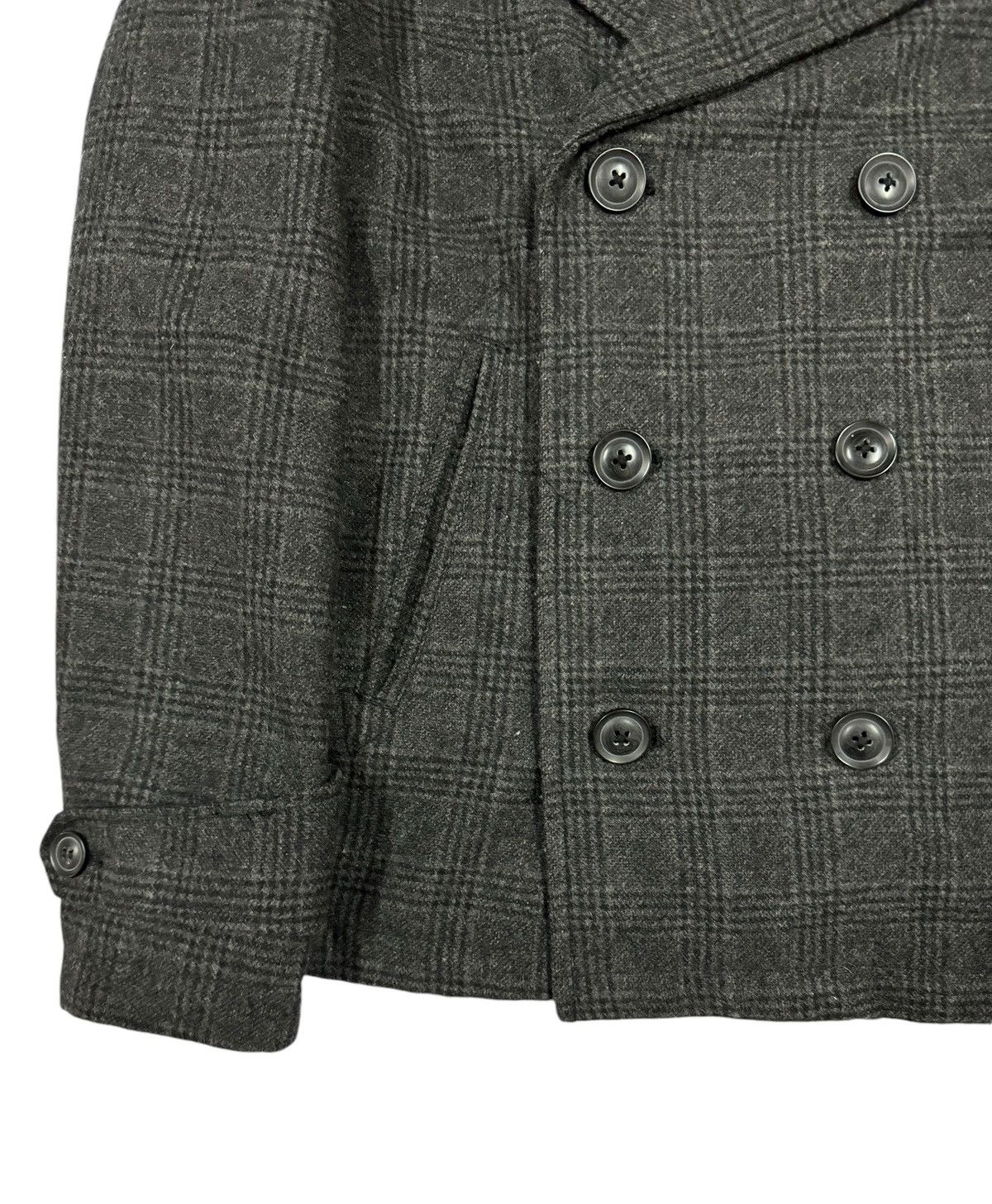 Katharine Hamnett London Vtg🔥Katharine Hamnett London Tartan Military Peacoat Size US M / EU 48-50 / 2 - 12 Thumbnail
