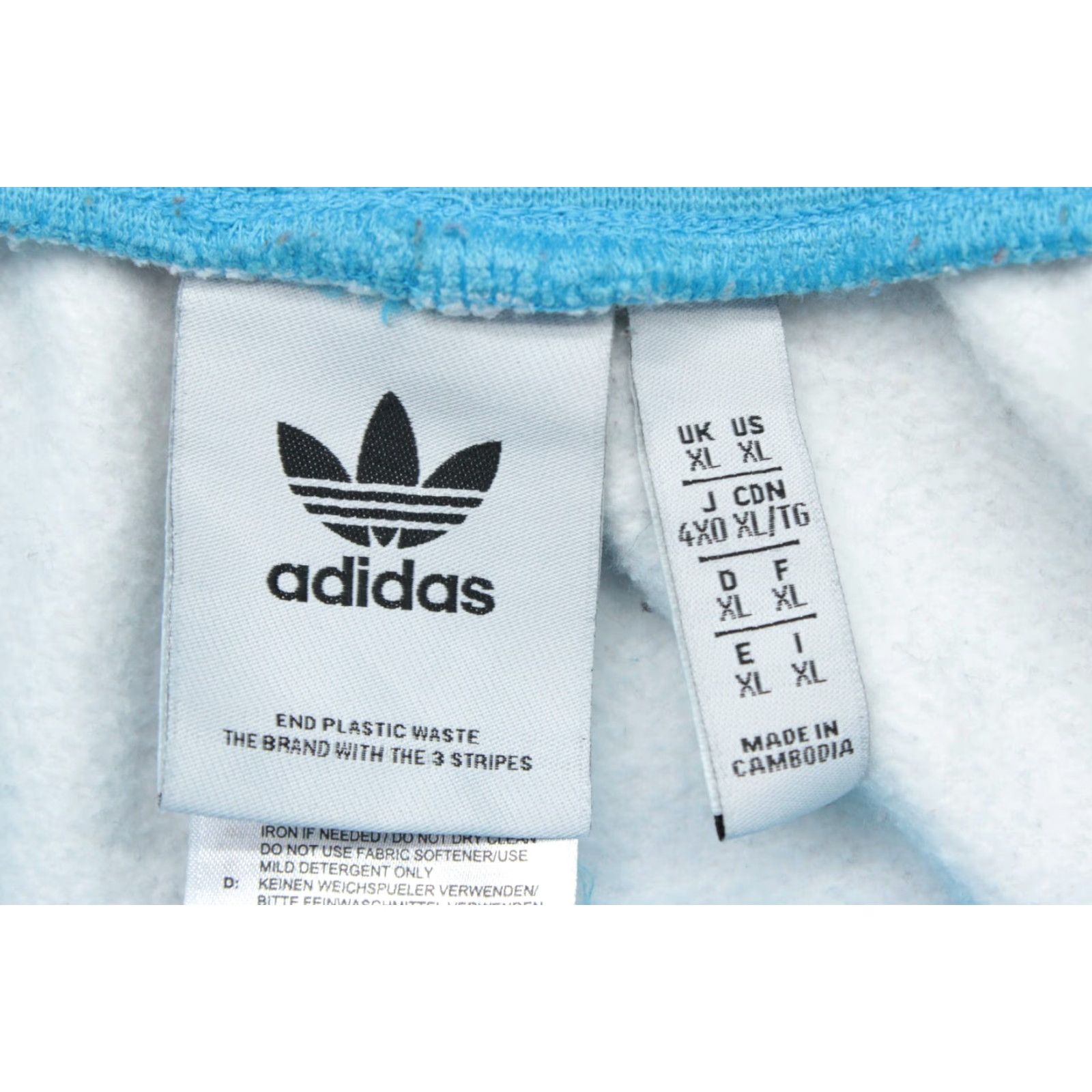 Adidas VINTAGE Adidas Original SST Fleece Shorts Mens XL 6" inseam HC2092 Vivid Blue White Size US 36 / EU 52 - 6 Thumbnail
