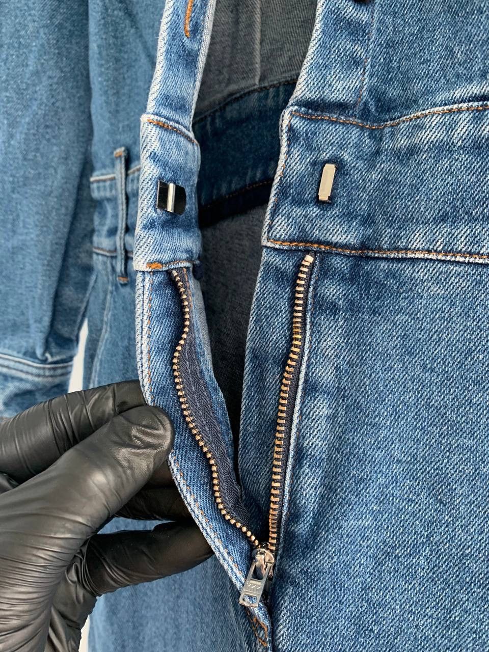 Designer × Sezane Sezane Denim Blue Women’s Cotton Button Pockets Jumpsuit Size 27" / US 4 / IT 40 - 20 Thumbnail