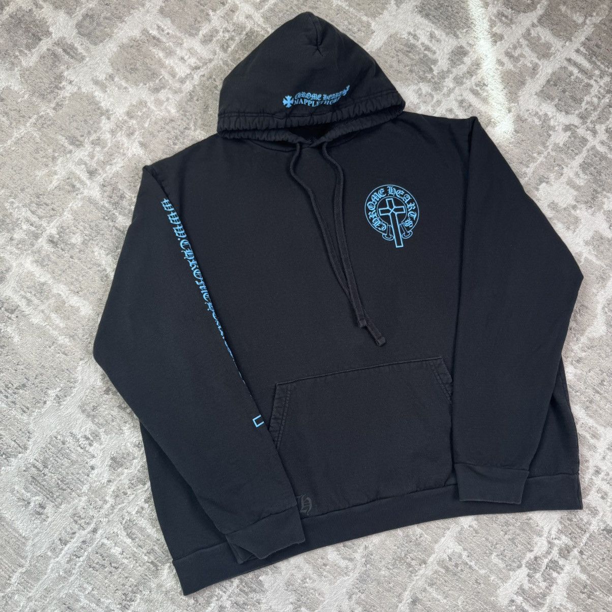 Chrome Hearts Mapplethorpe cross pullover hoodie Size US XXL / EU 58 / 5 - 8 Thumbnail