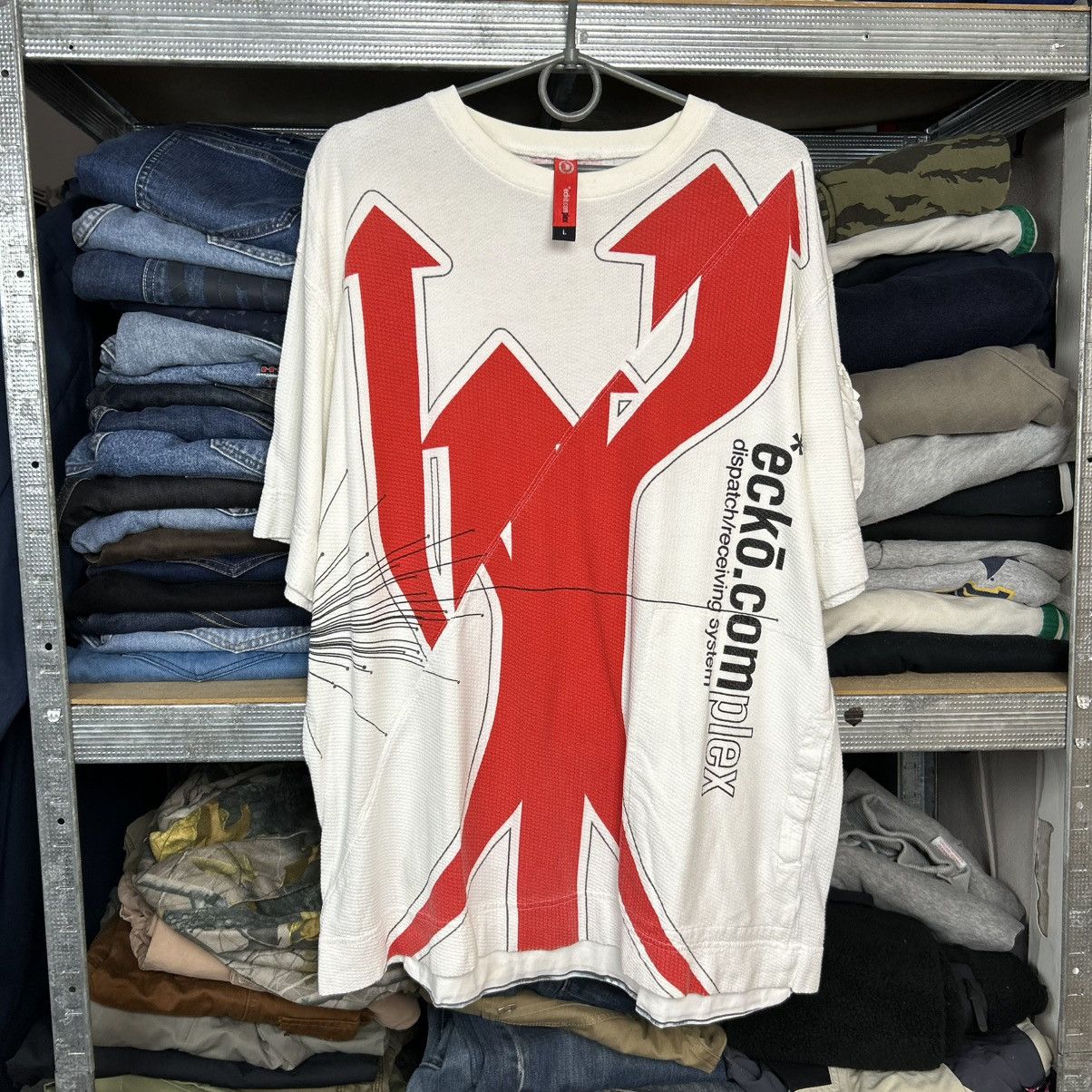 Ecko Unltd. Mens Ecko Unlimited Overprinted y2k skate graphic tee Size US L / EU 52-54 / 3 - 1 Thumbnail