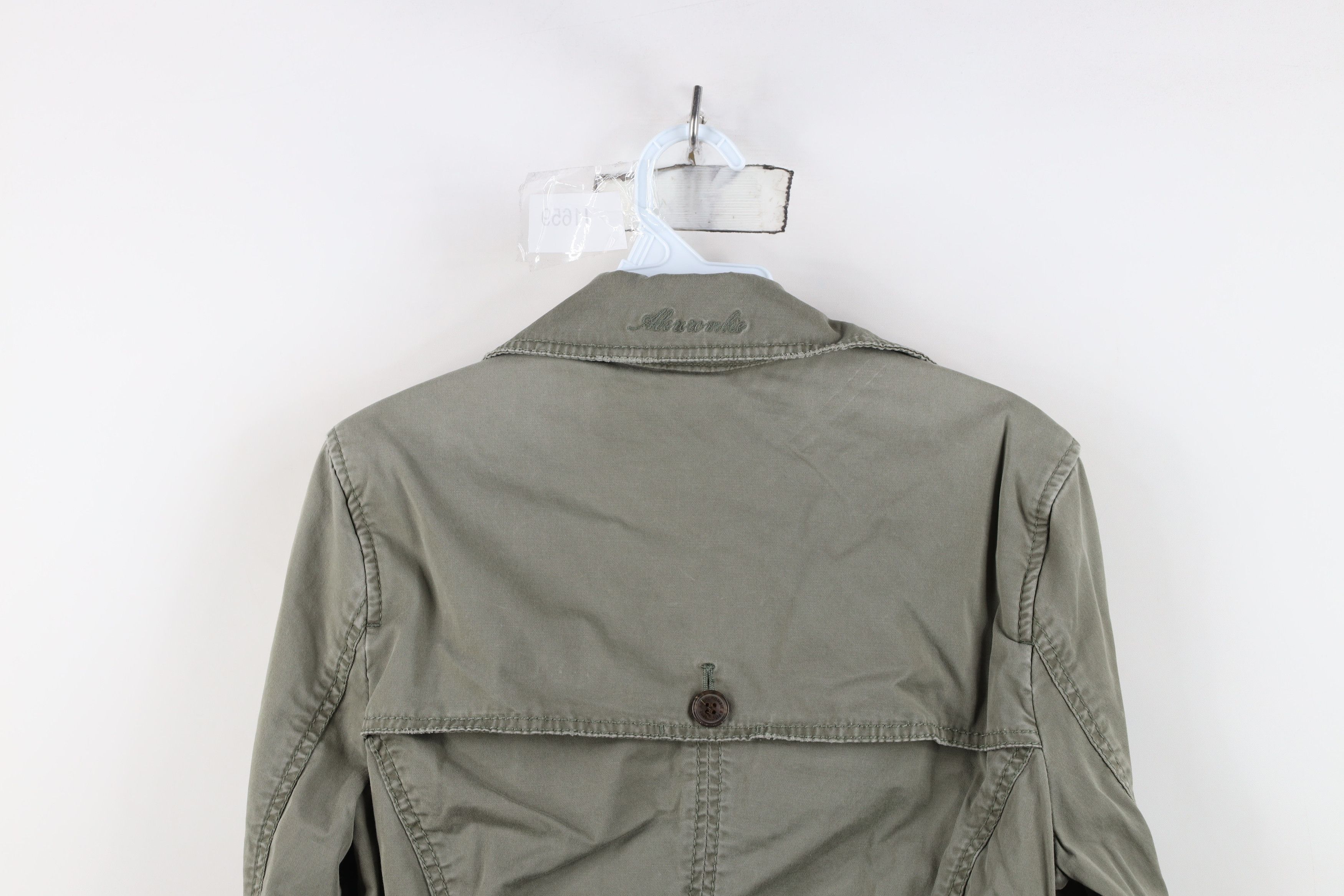 Abercrombie & Fitch Vintage Y2K Abercrombie & Fitch Military Jacket Green Size L / US 10 / IT 46 - 15 Thumbnail