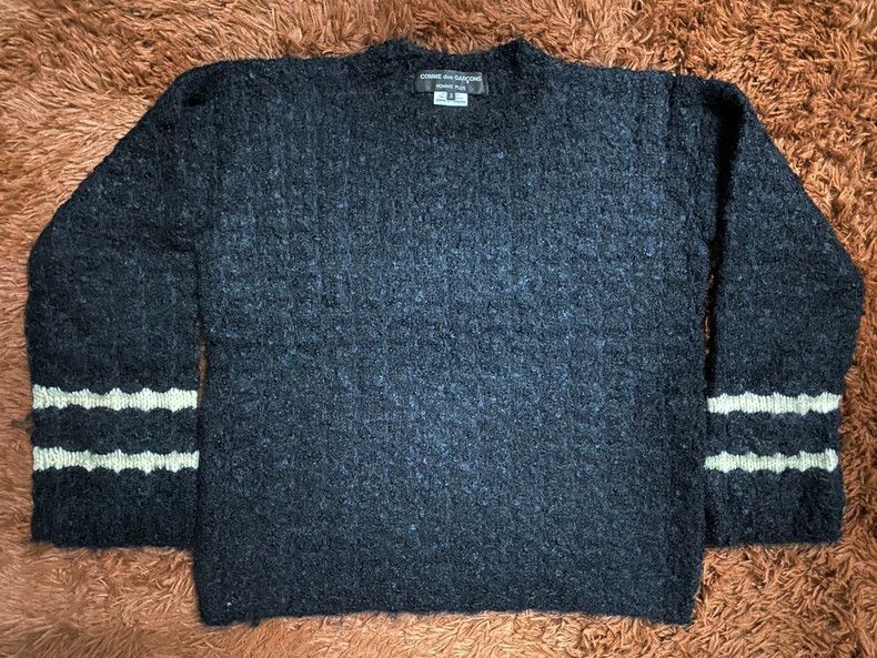 Comme des Garcons Comme Des Garcons Striped Mohair Sweater - dmc Size US S / EU 44-46 / 1 - 1 Thumbnail