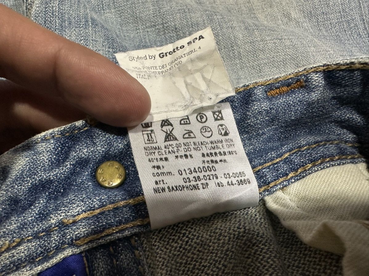 GAS × If Six Was Nine × Japanese Brand 🔥Sick Y2K Gas Jeans Light Wash Flared Denim Faded Size US 30 / EU 46 - 16 Thumbnail