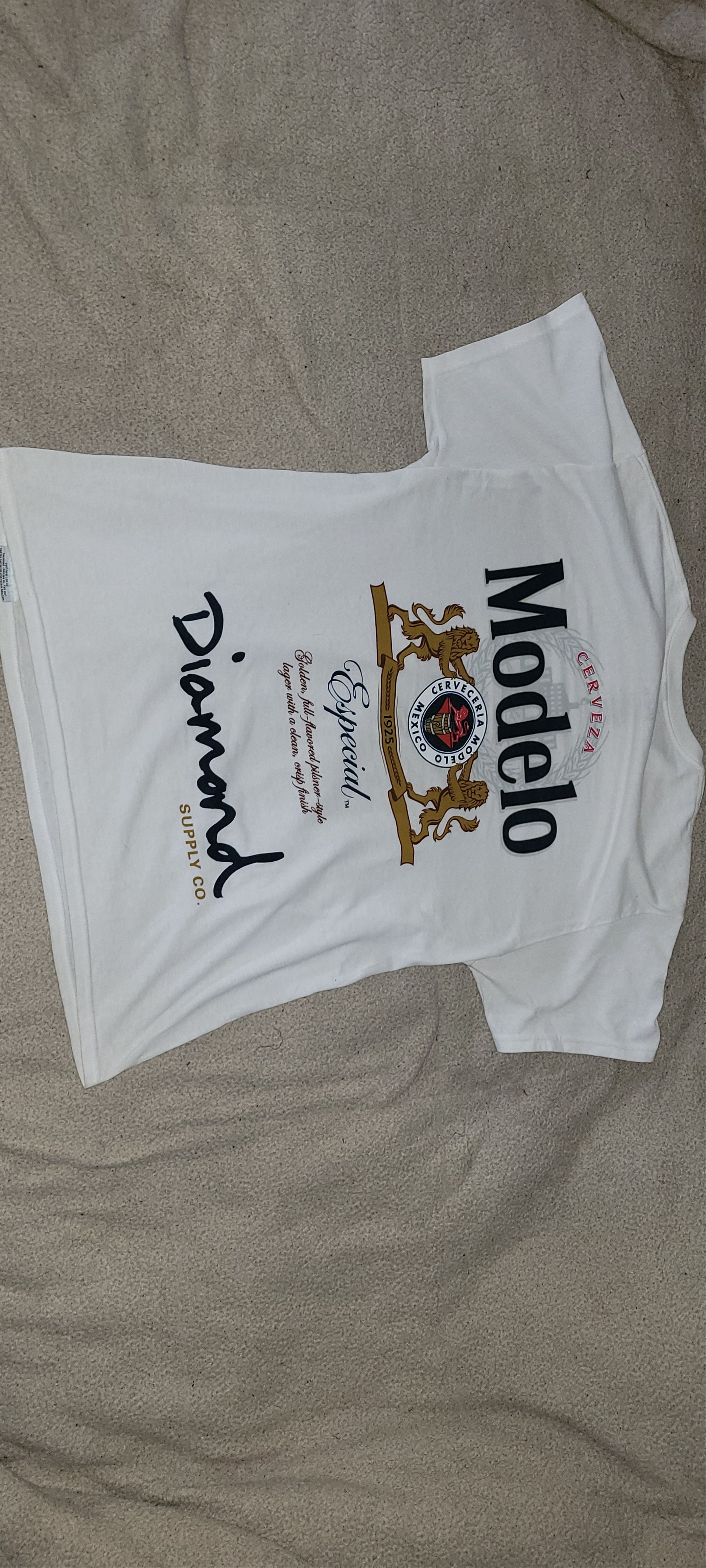 Diamond Supply Co. Diamond supply co. & Modelo T-shirt Size US L / EU 52-54 / 3 - 1 Thumbnail