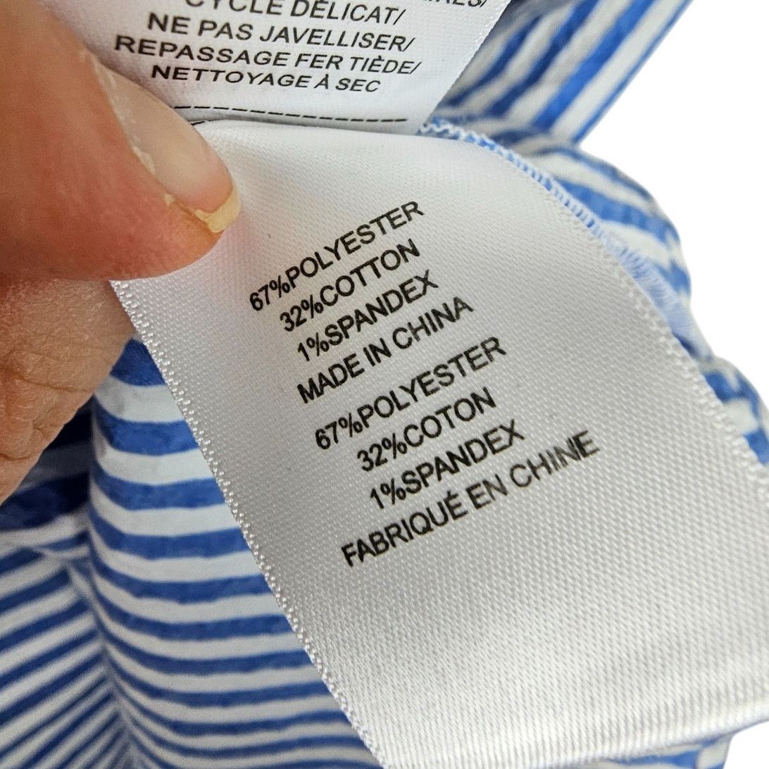 UNTUCKit UNTUCKit Womens Cybil Striped Shirt Dress 8 Classic Career Size M / US 6-8 / IT 42-44 - 8 Thumbnail