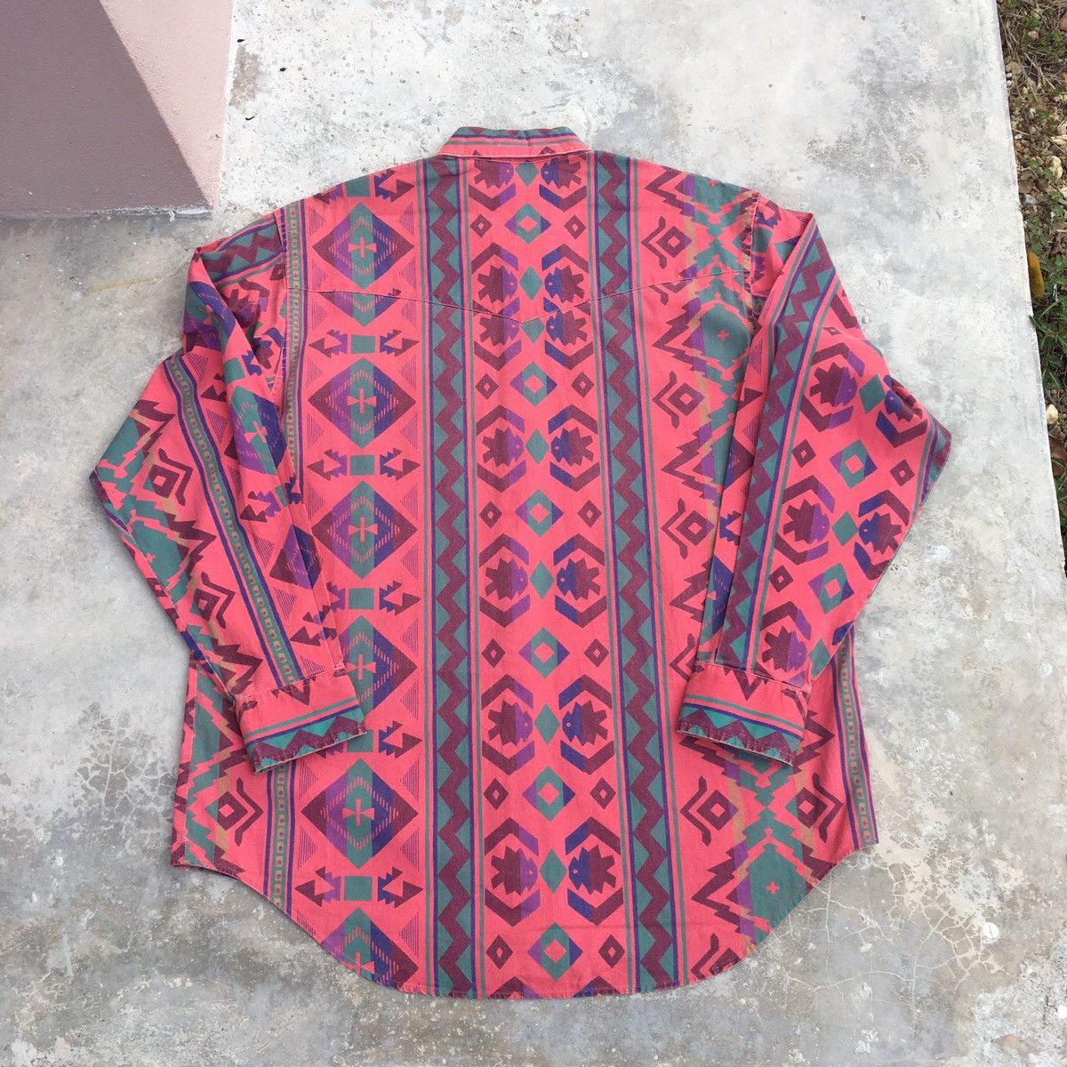 Western Mountaineering Vintage Frontier Series Heavy Cotton Western Shirt Size US L / EU 52-54 / 3 - 7 Thumbnail