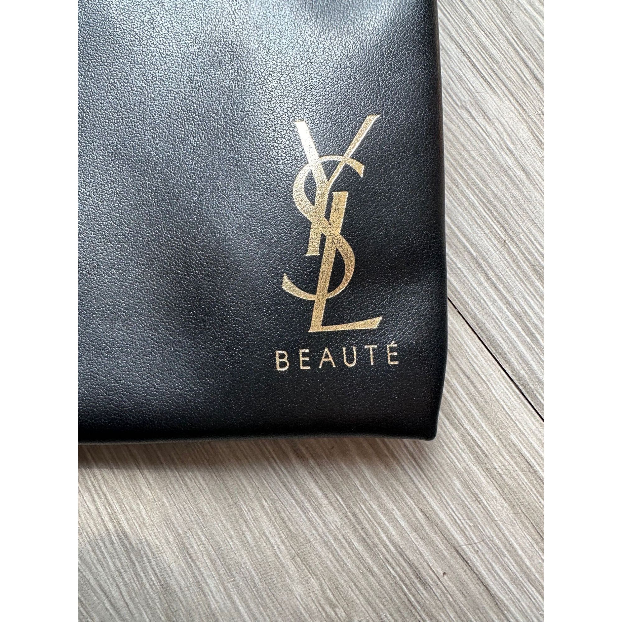 Yves Saint Laurent YSL Yves Saint Laurent Black Beaute Pouch Size ONE SIZE - 3 Thumbnail