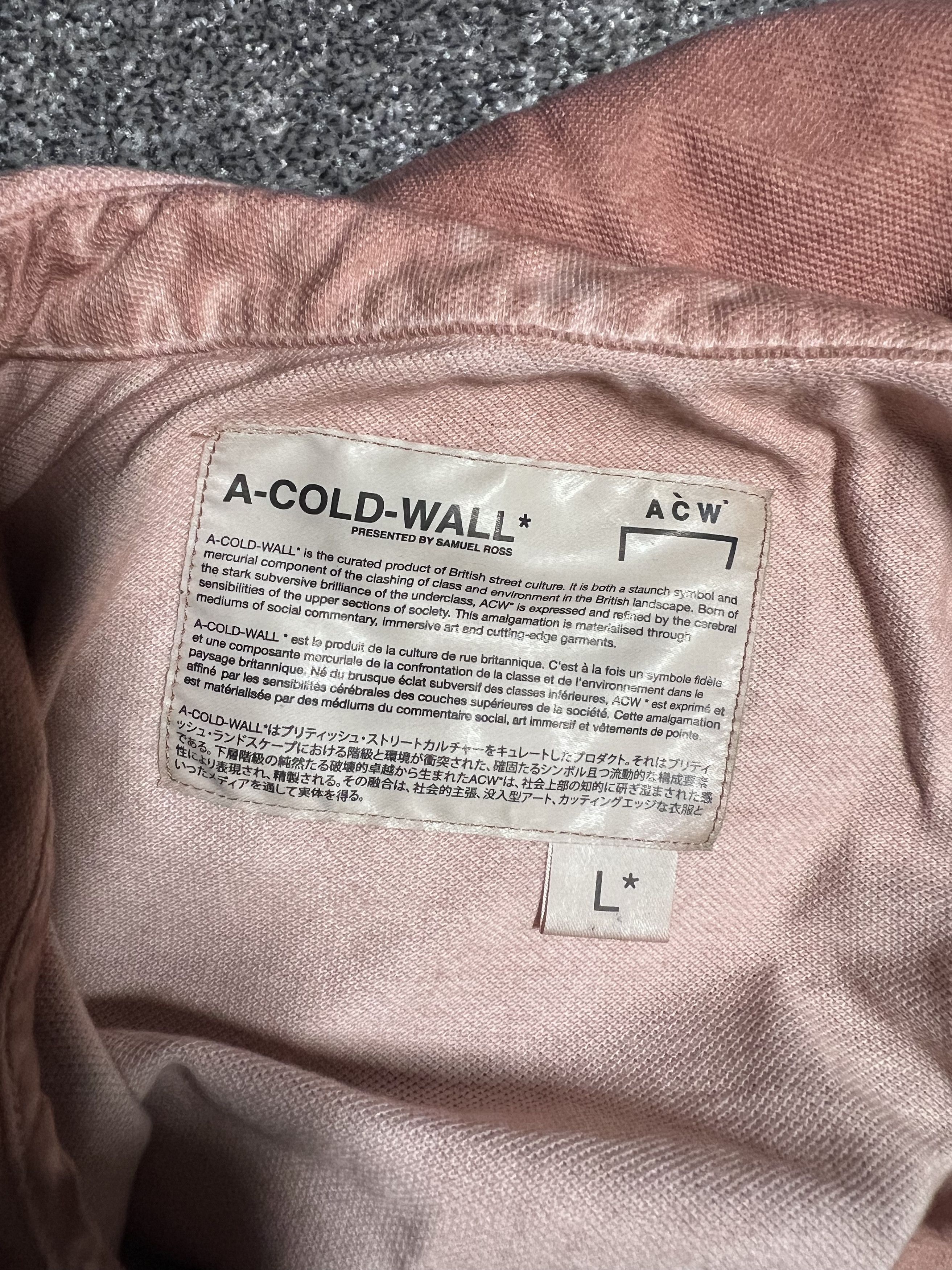 A-COLD-WALL* A-COLD-WALL* Long Sleeve Quarter Zip Polo Size US L / EU 52-54 / 3 - 4 Thumbnail